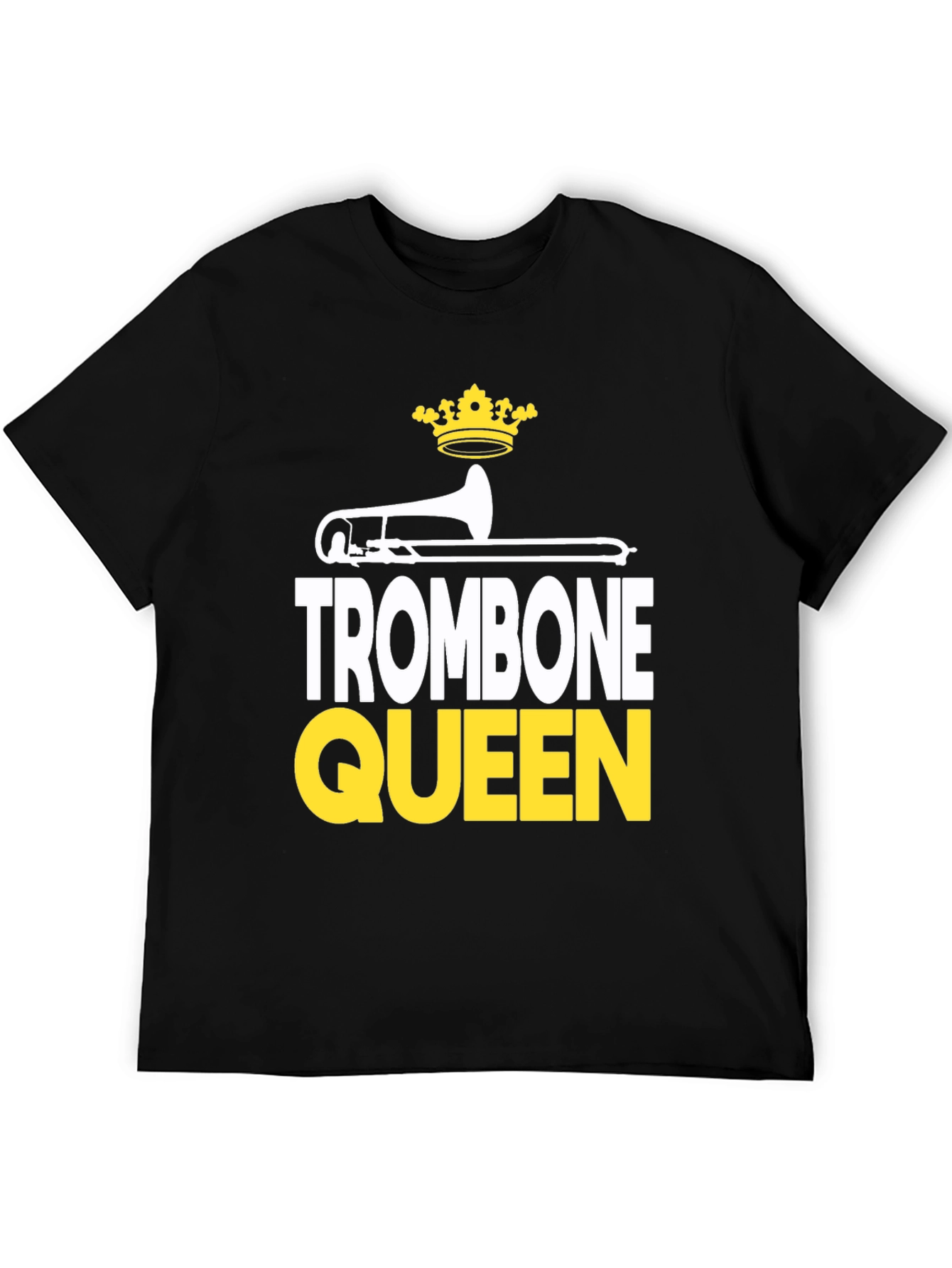 Trombone Queen Graphic Tee - Band Lover Apparel