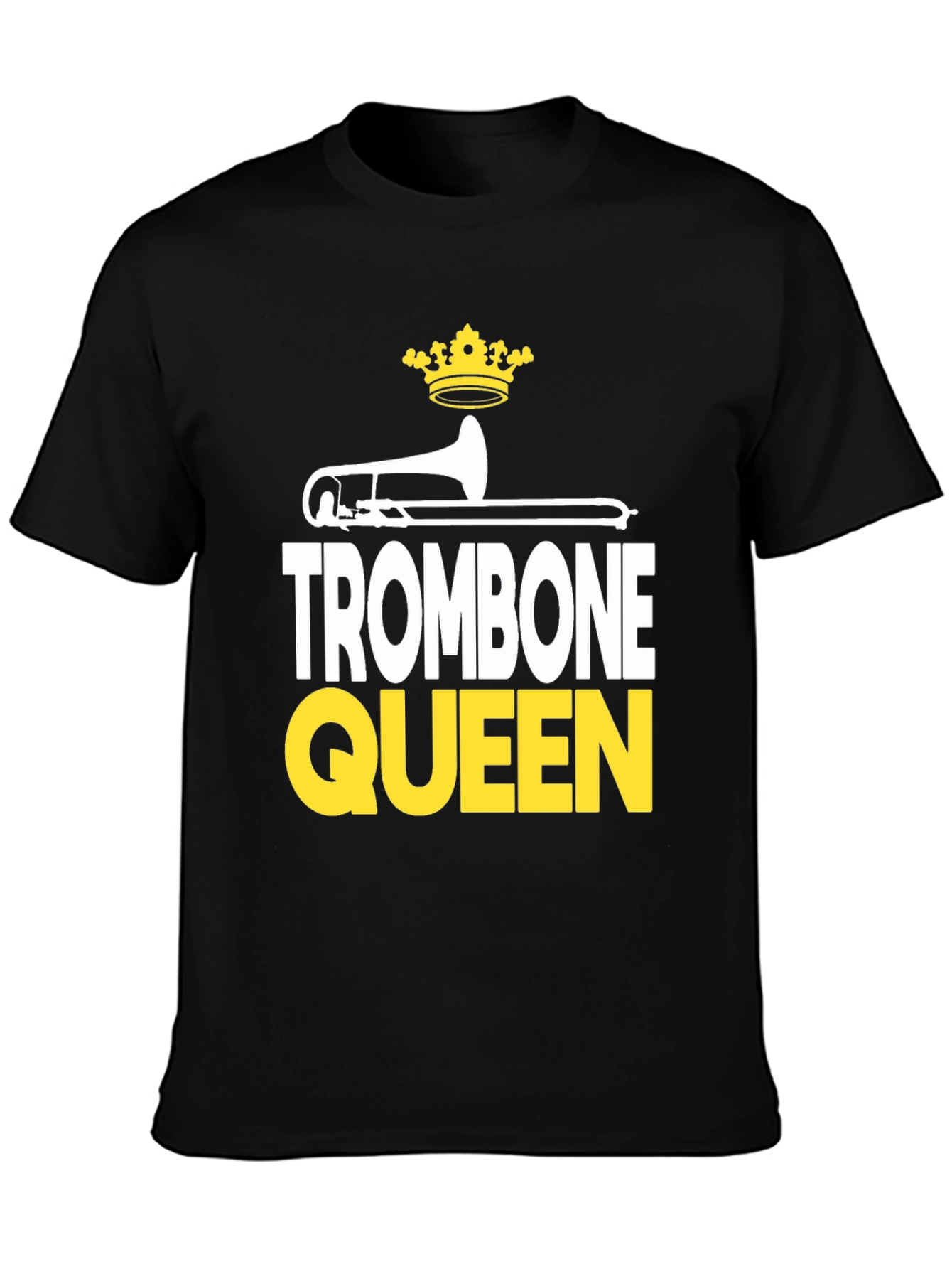 Trombone Queen Graphic Tee - Band Lover Apparel