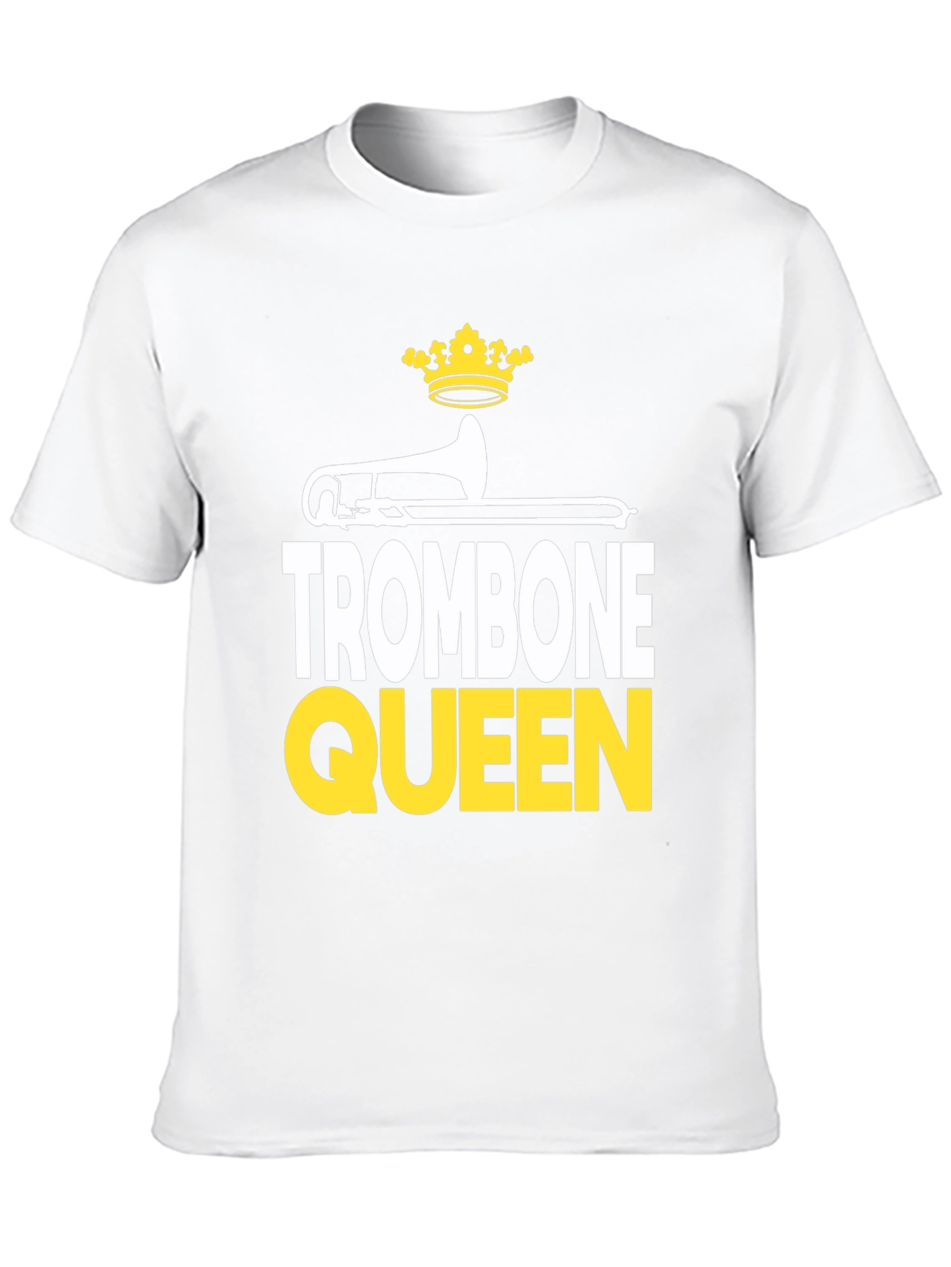 Trombone Queen Graphic Tee - Band Lover Apparel