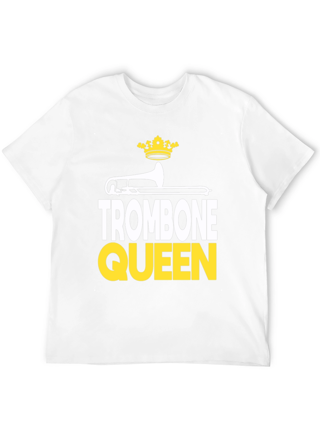 Trombone Queen Graphic Tee - Band Lover Apparel