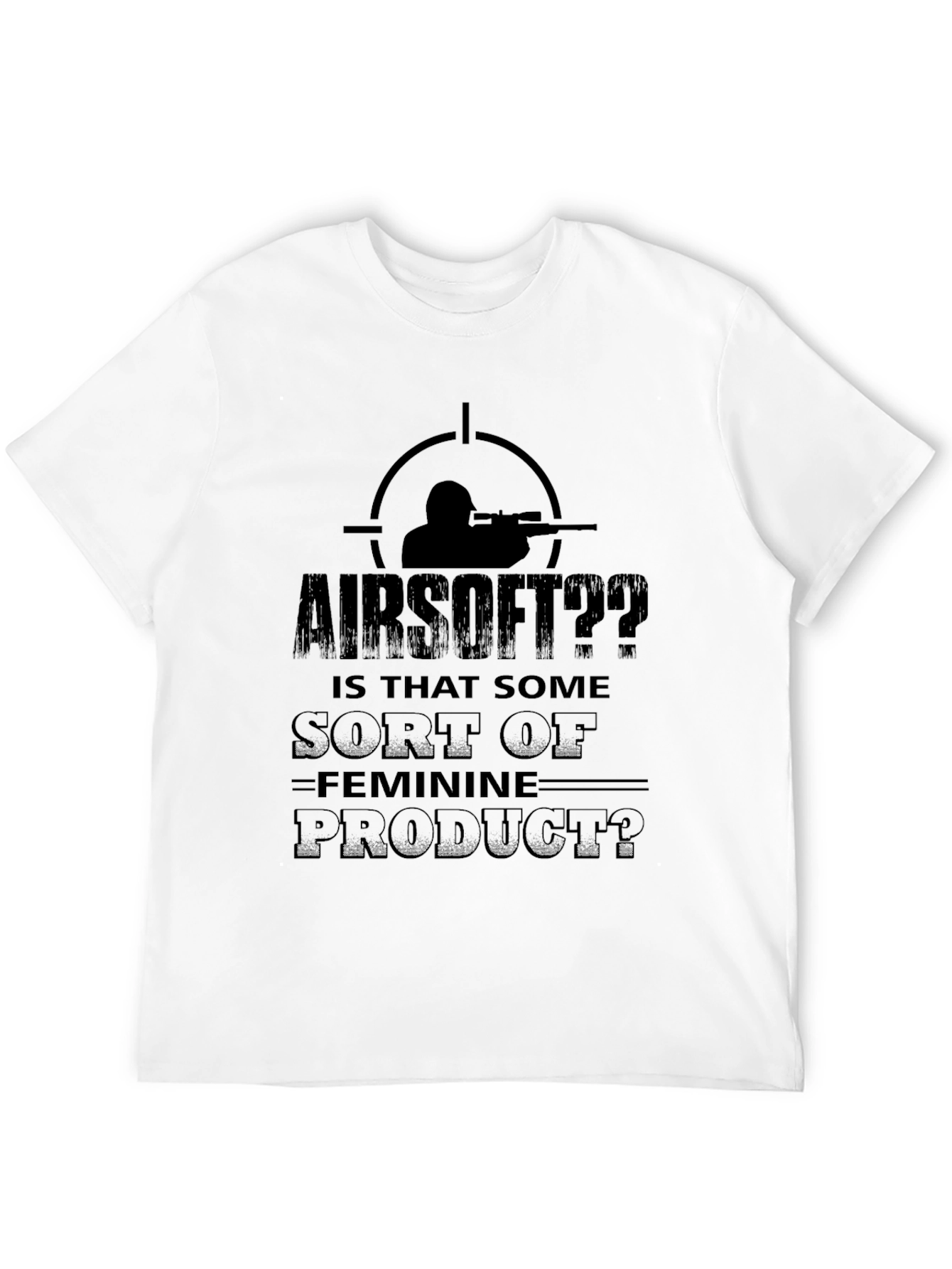 Airsoft Masculinity Graphic Tee