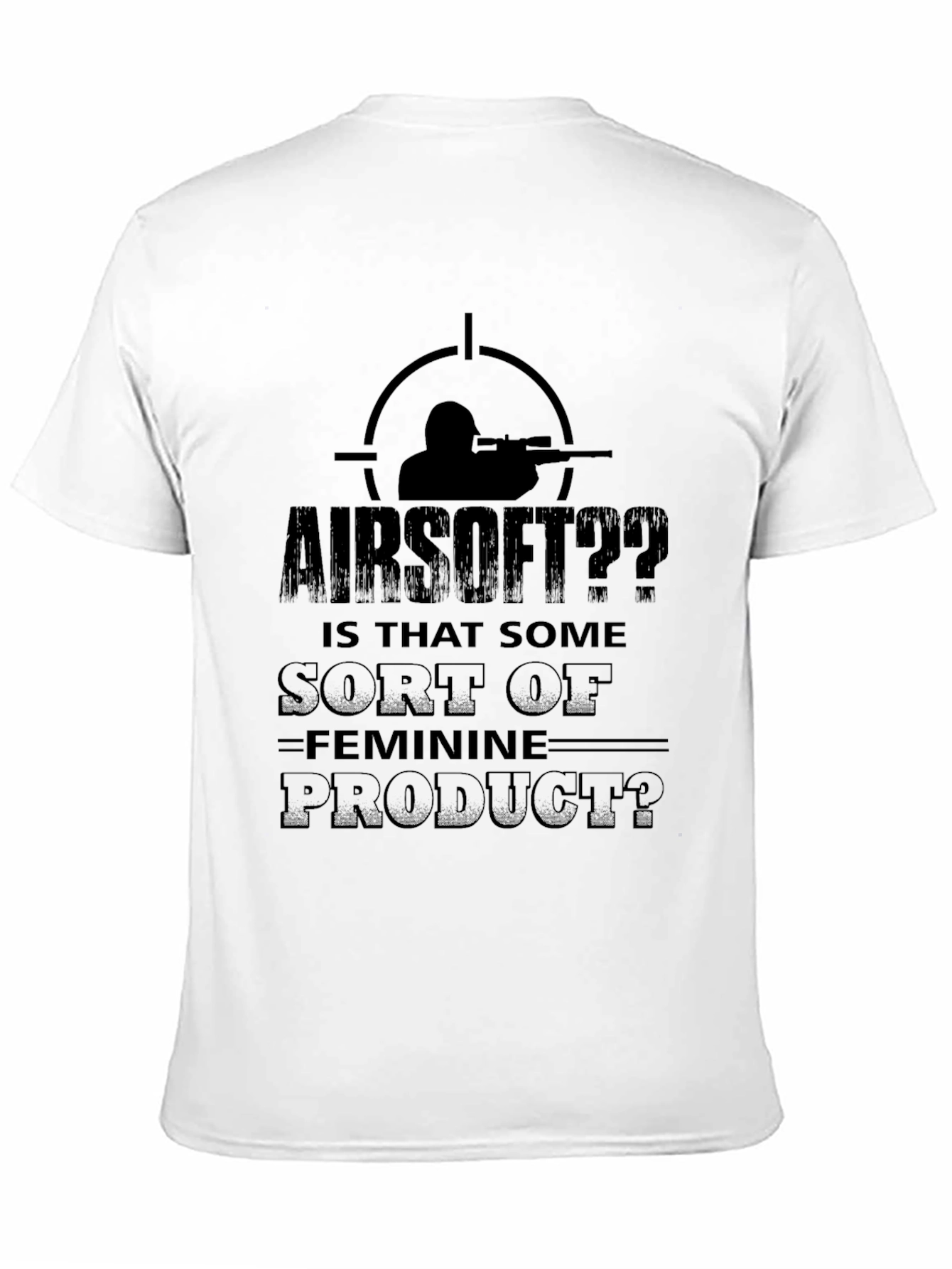 Airsoft Masculinity Graphic Tee