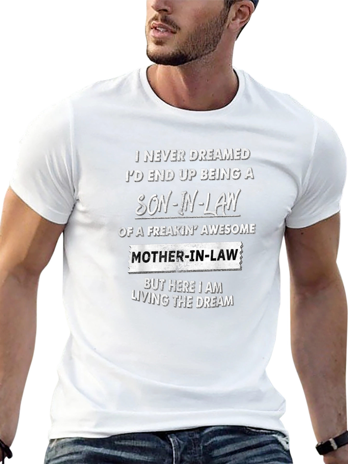Son-In-Law Awesome Mother-In-Law T-Shirt