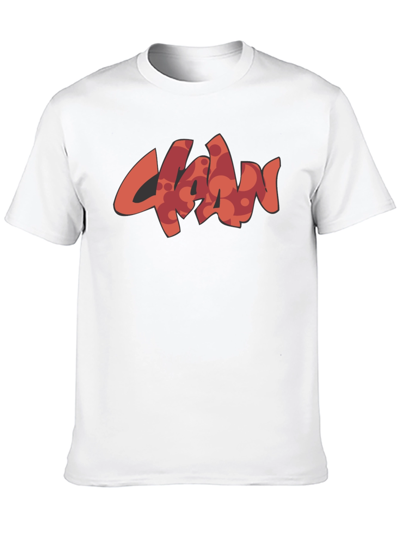 Stylish Black T-Shirt with Unique Graphic Design