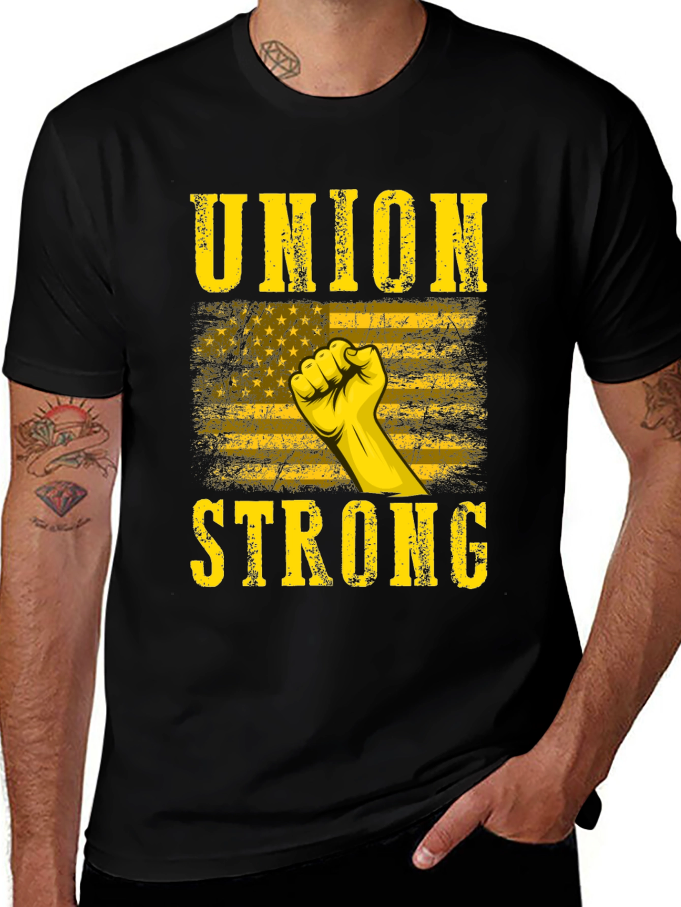 Union Strong Graphic T-Shirt