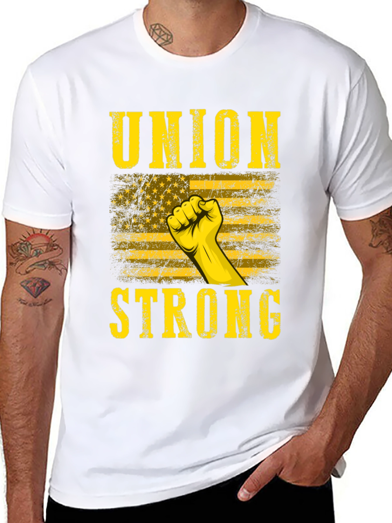 Union Strong Graphic T-Shirt