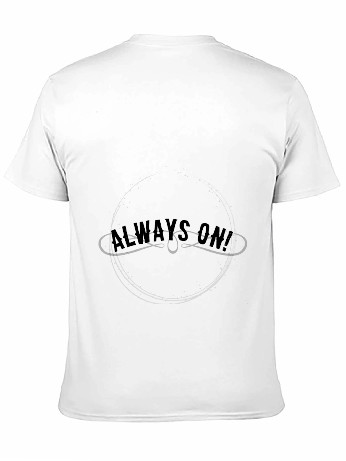 Always On Black Graphic T-Shirt
