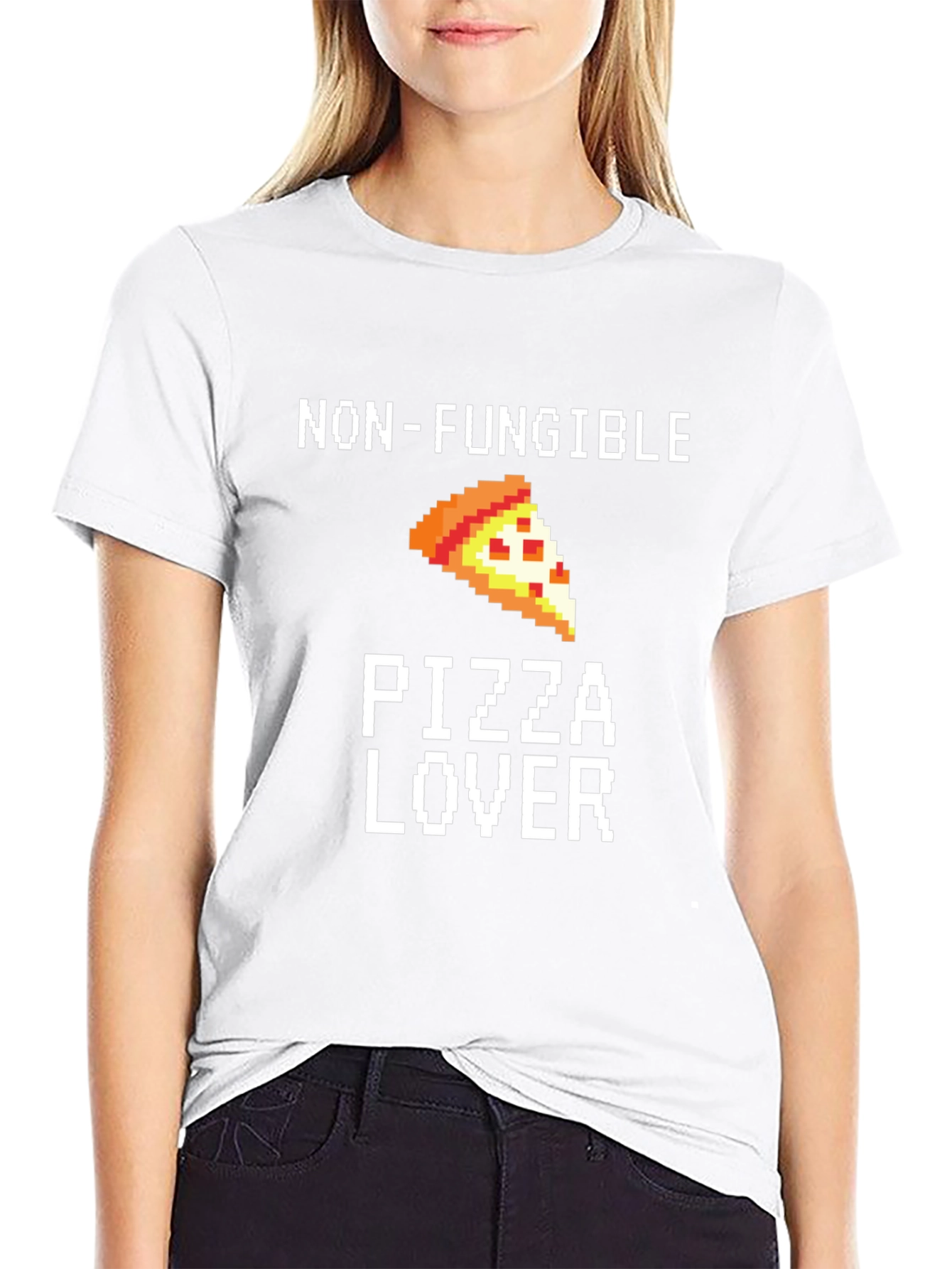 Non-Fungible Pizza Lover Graphic Tee