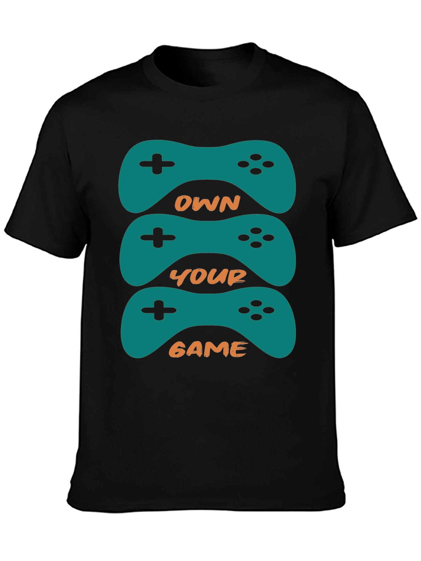 Own Your Game Graphic Tee - Gamer Style Shirt