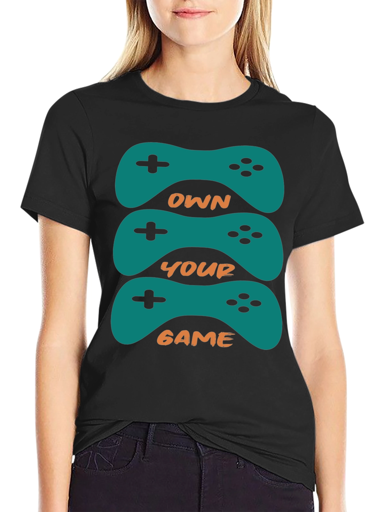Own Your Game Graphic Tee - Gamer Style Shirt