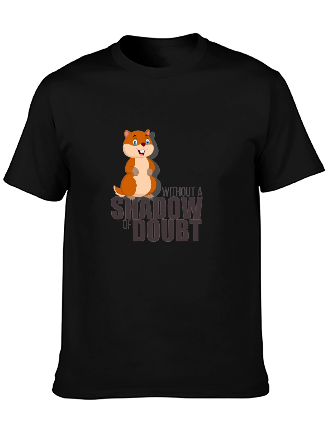 Shadow of Doubt Black Graphic Tee