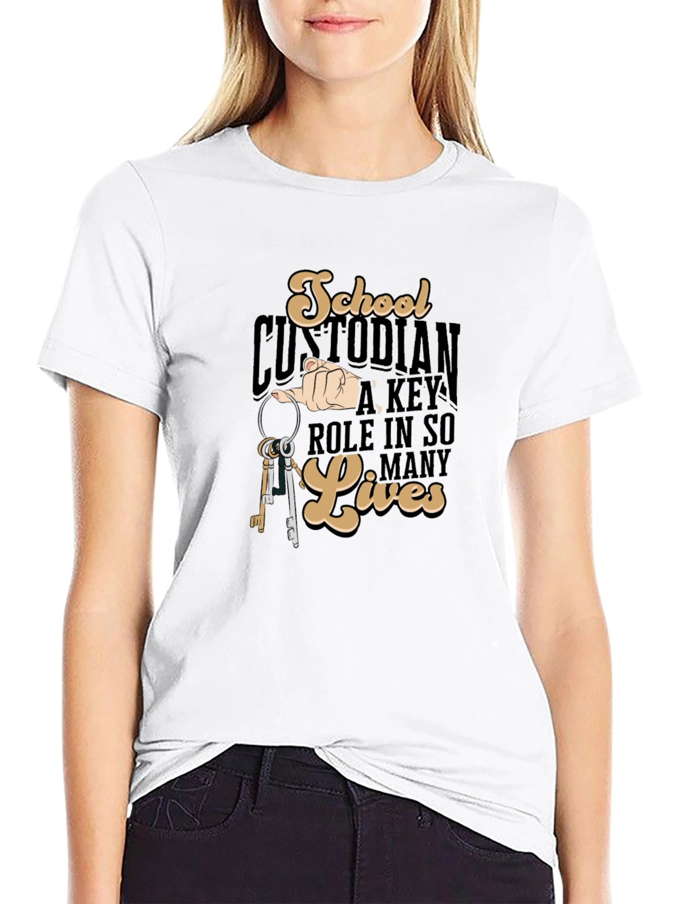 School Custodian T-Shirt