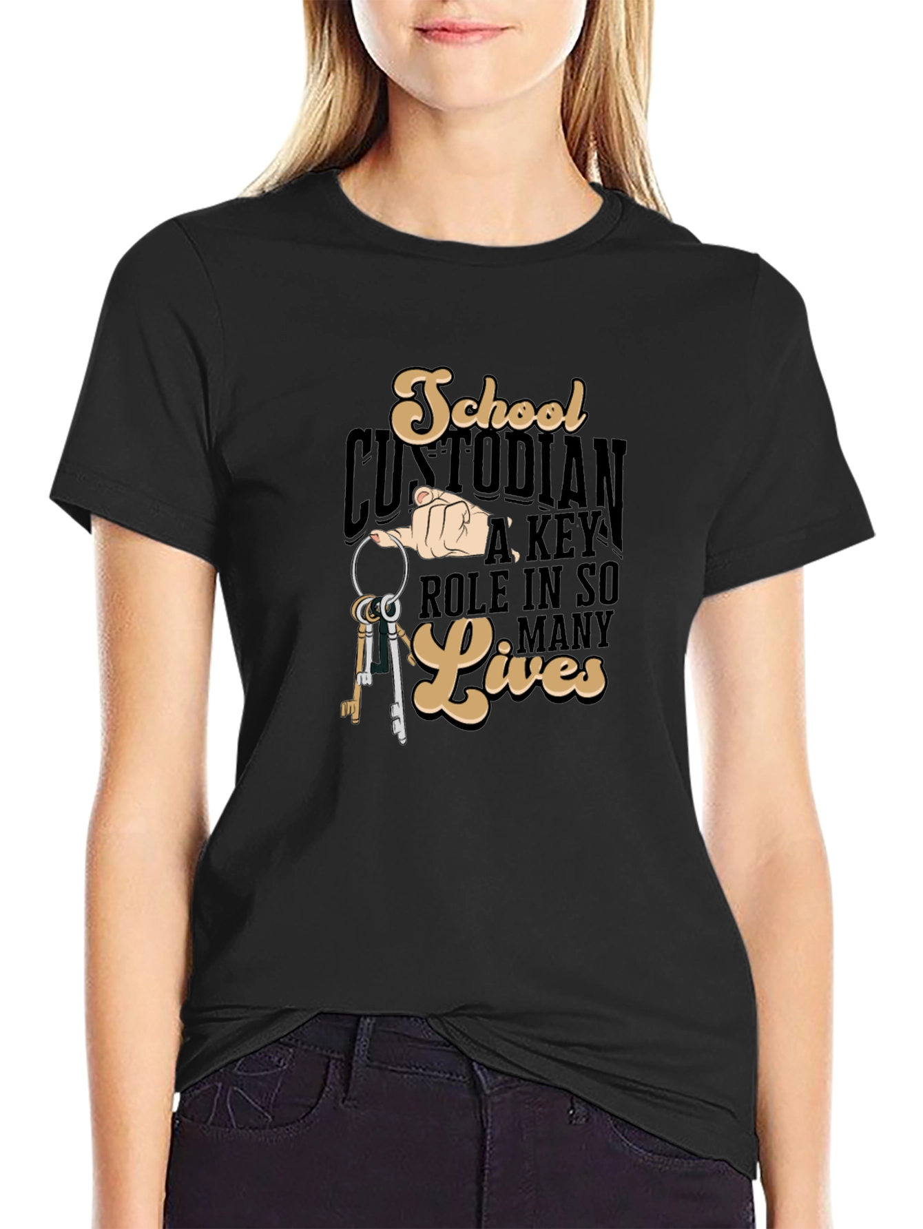 School Custodian T-Shirt