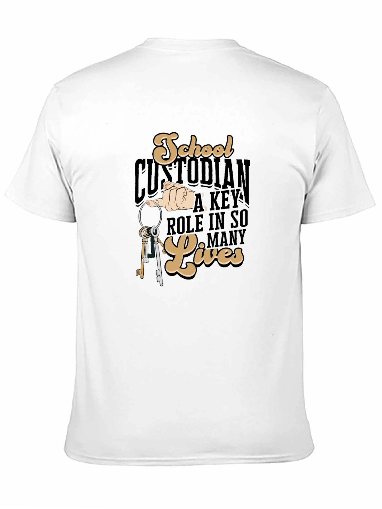 School Custodian T-Shirt