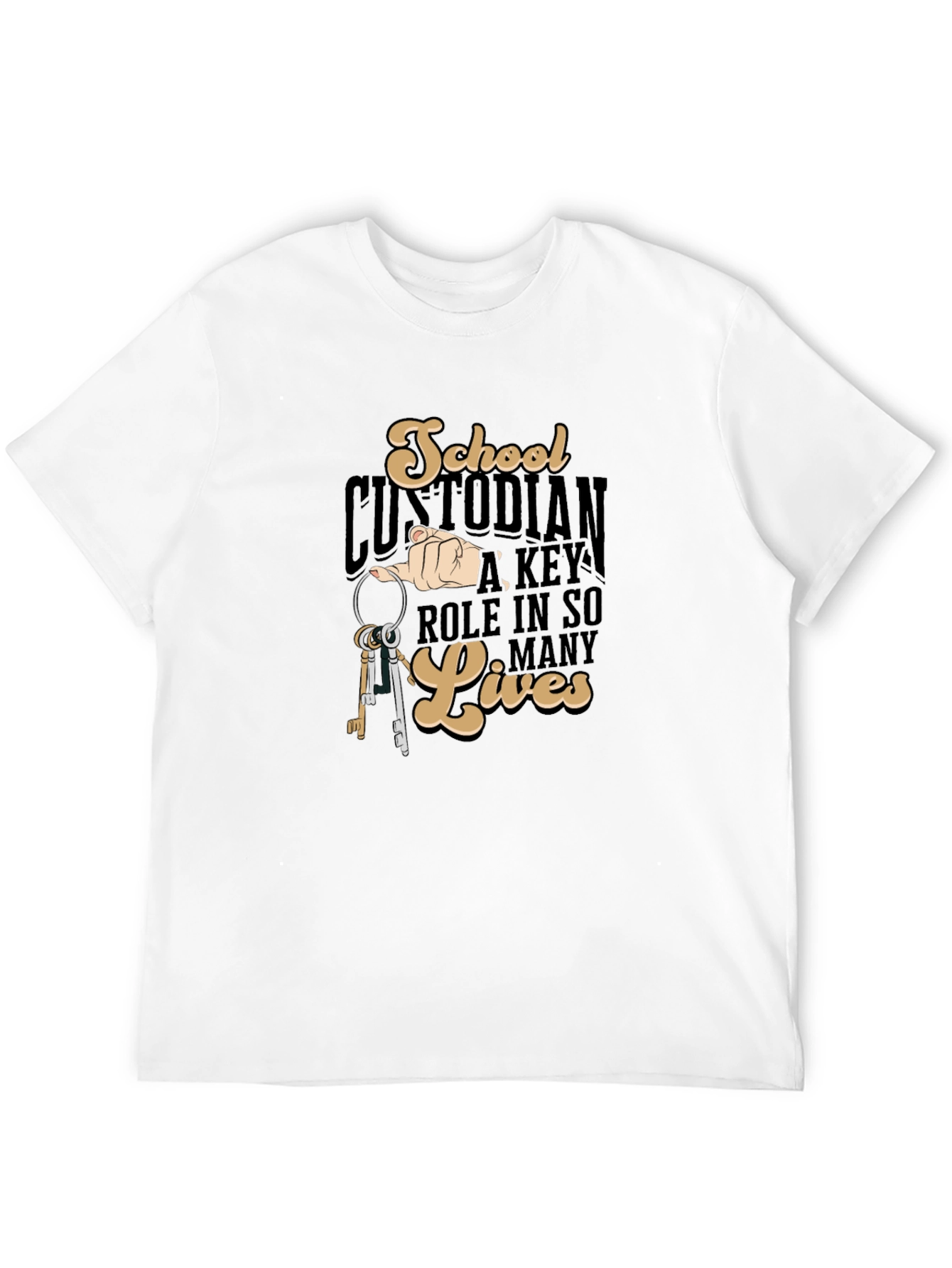 School Custodian T-Shirt