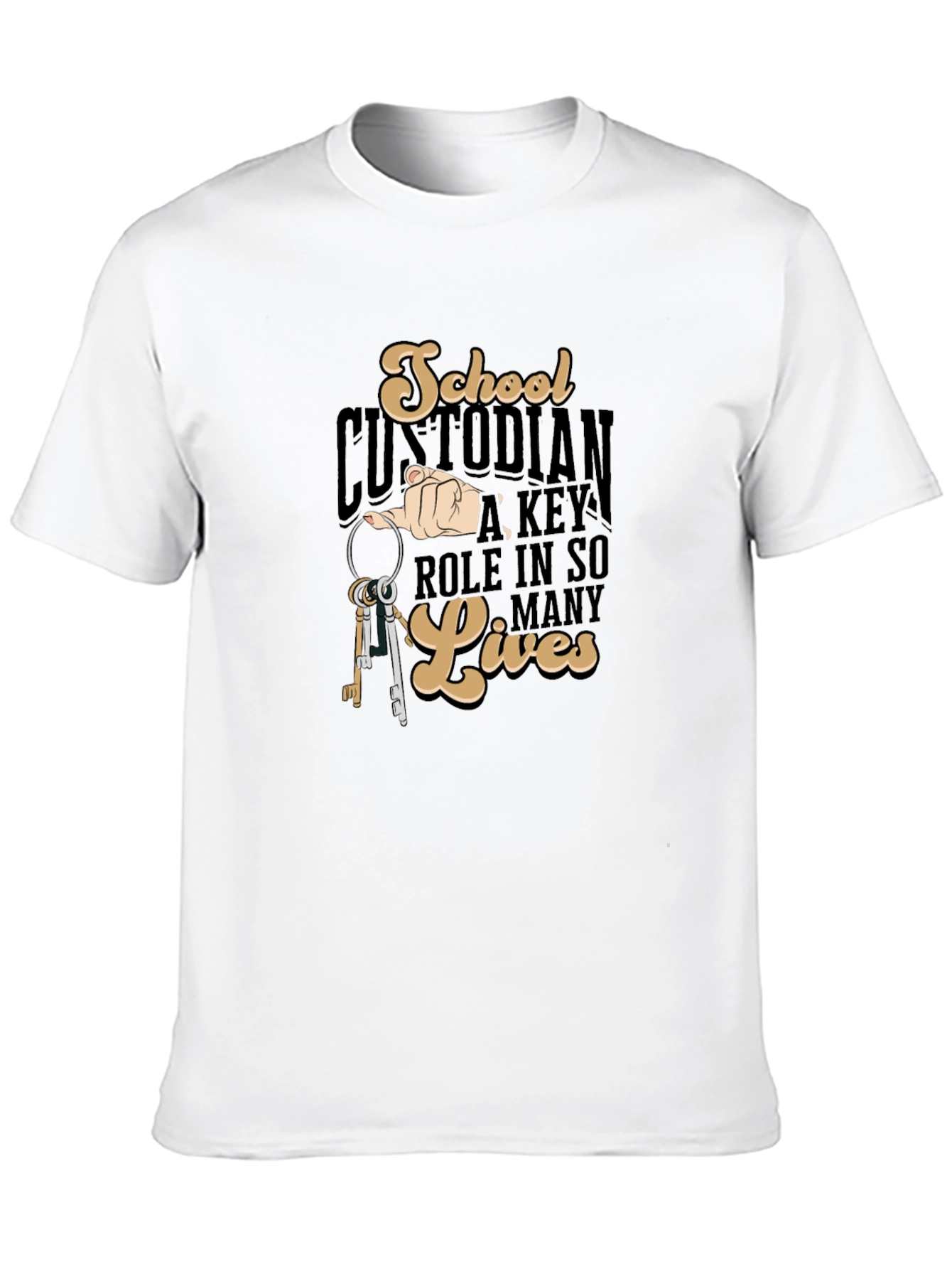School Custodian T-Shirt