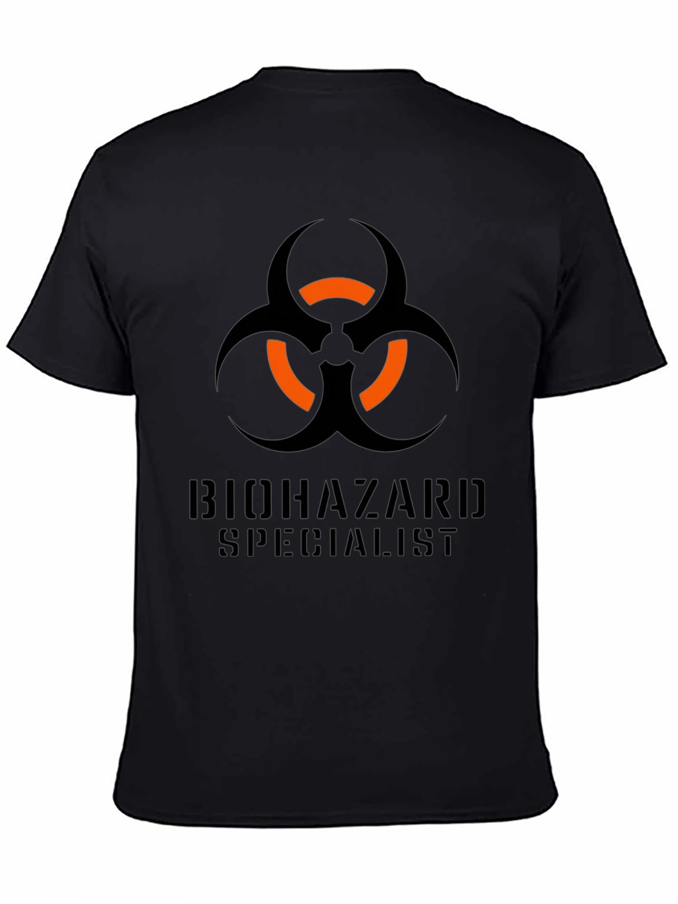 Biohazard Specialist Graphic Tee - Black