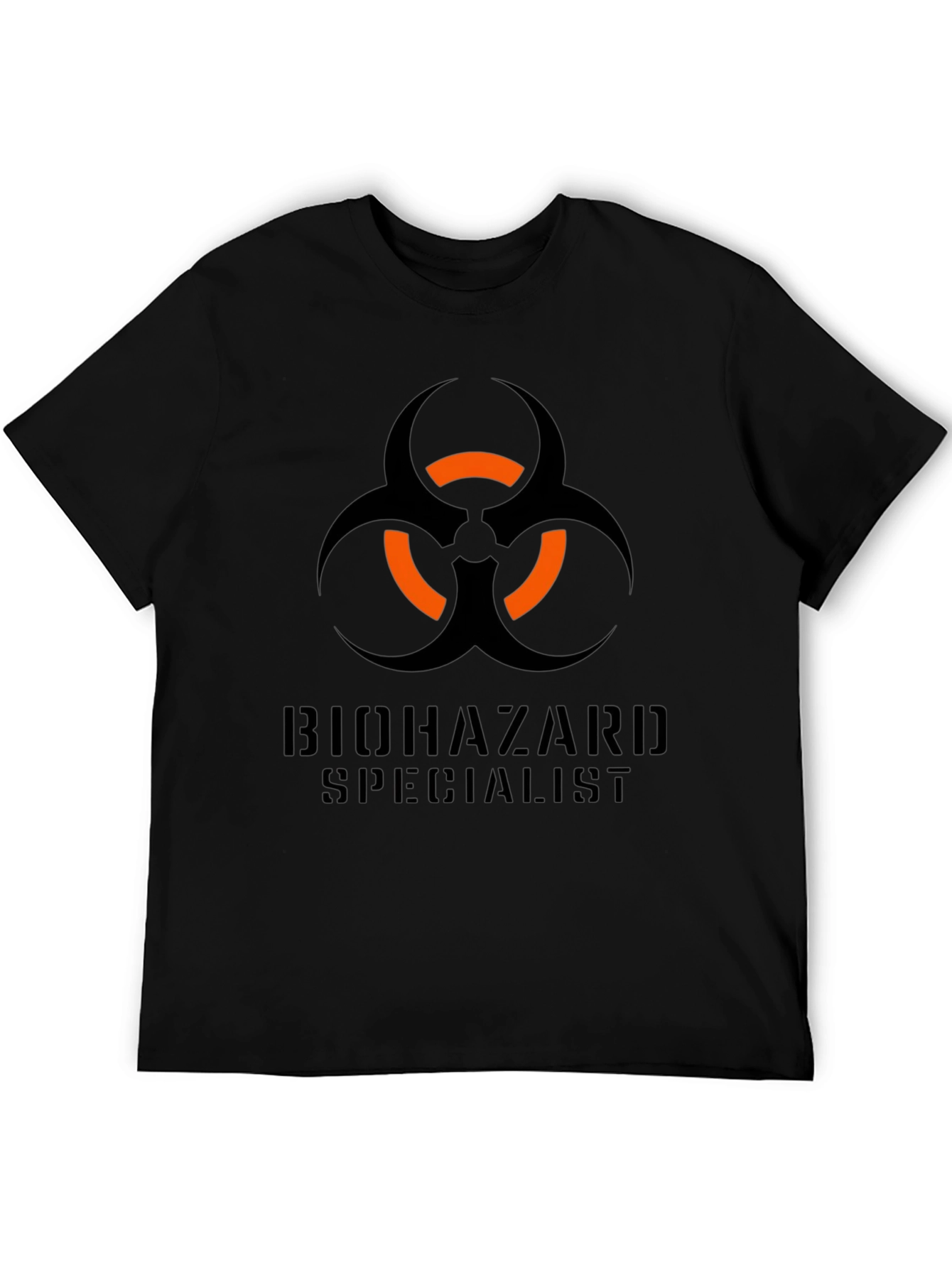 Biohazard Specialist Graphic Tee - Black