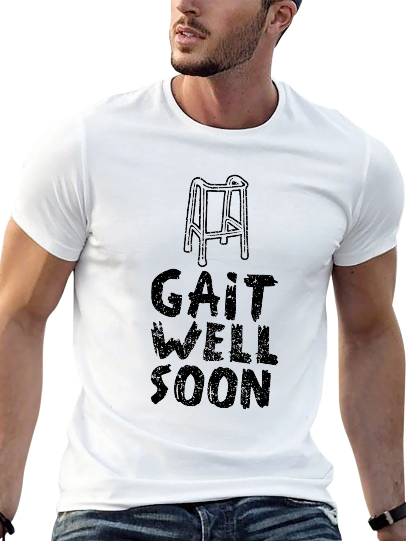 Gait Well Soon Funny Recovery T-Shirt