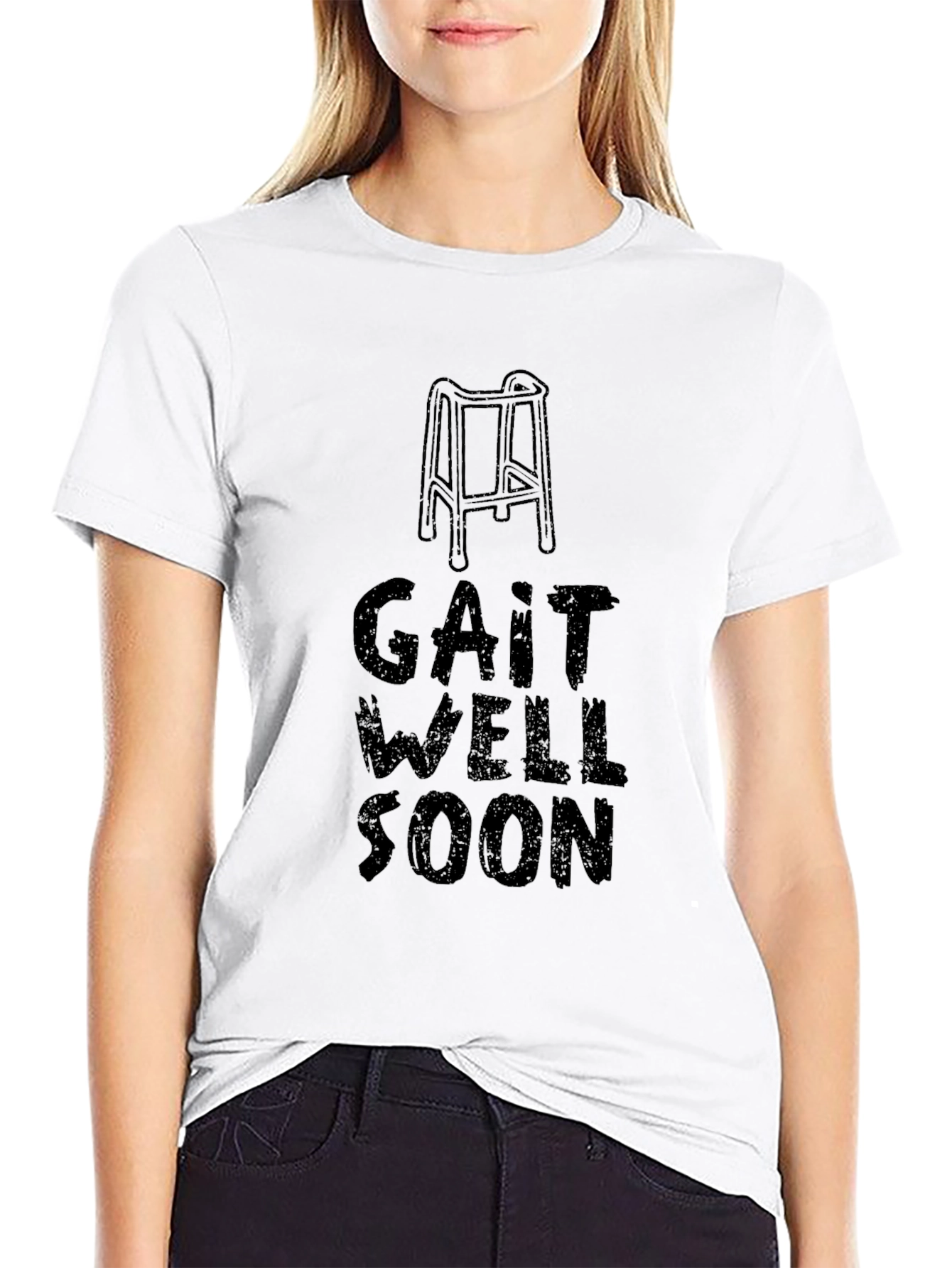 Gait Well Soon Funny Recovery T-Shirt