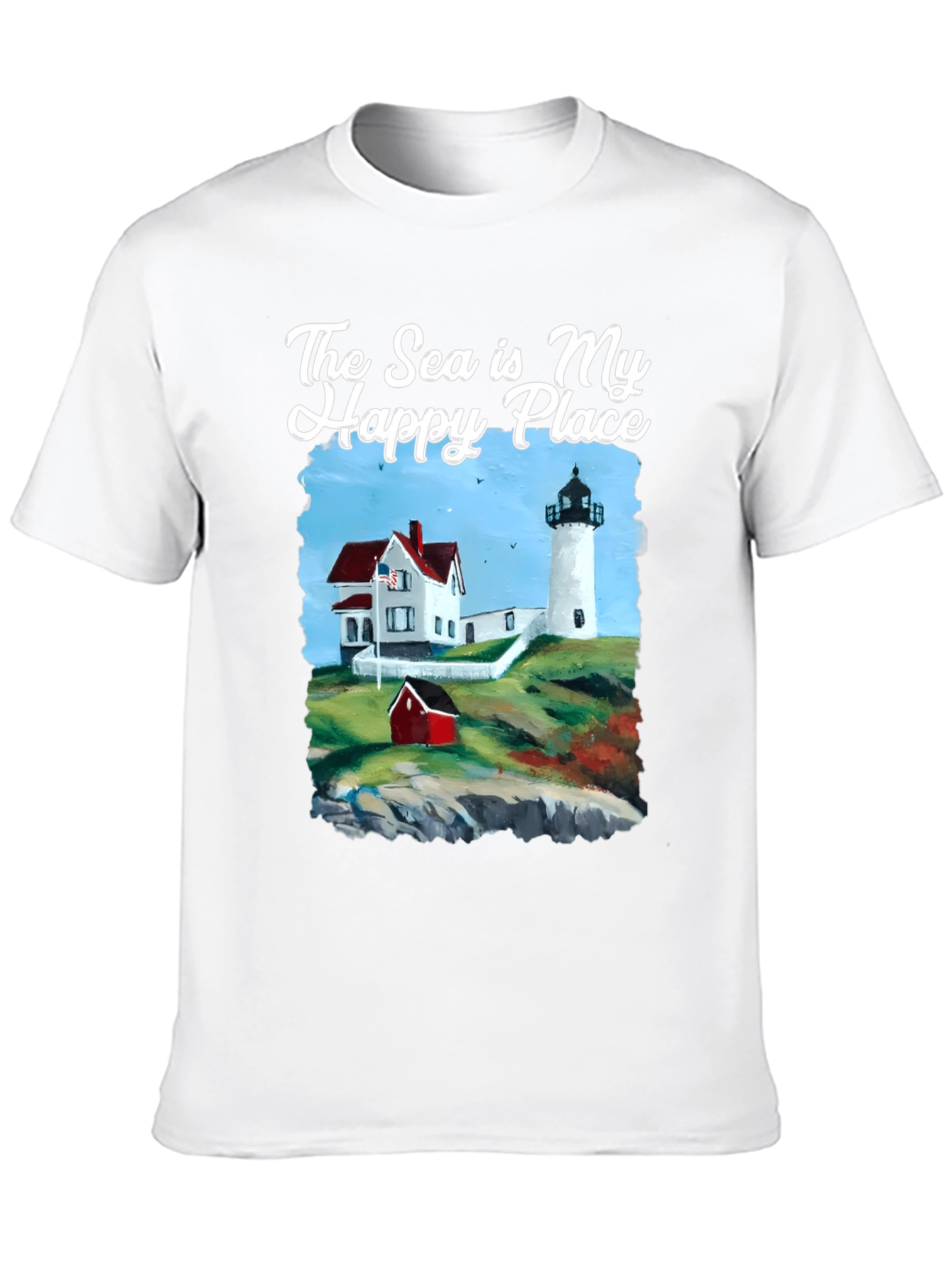 The Sea is My Happy Place T-Shirt