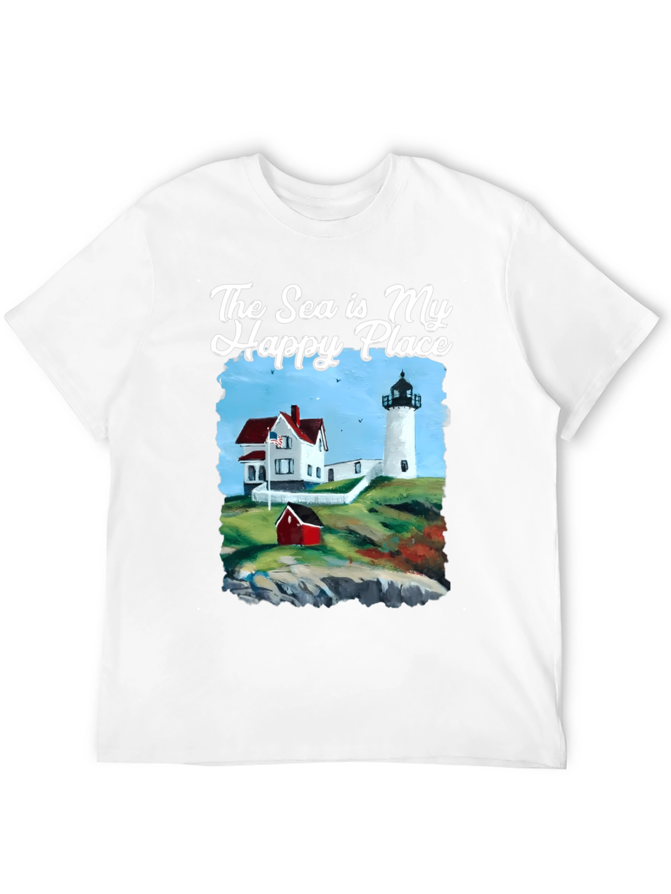 The Sea is My Happy Place T-Shirt