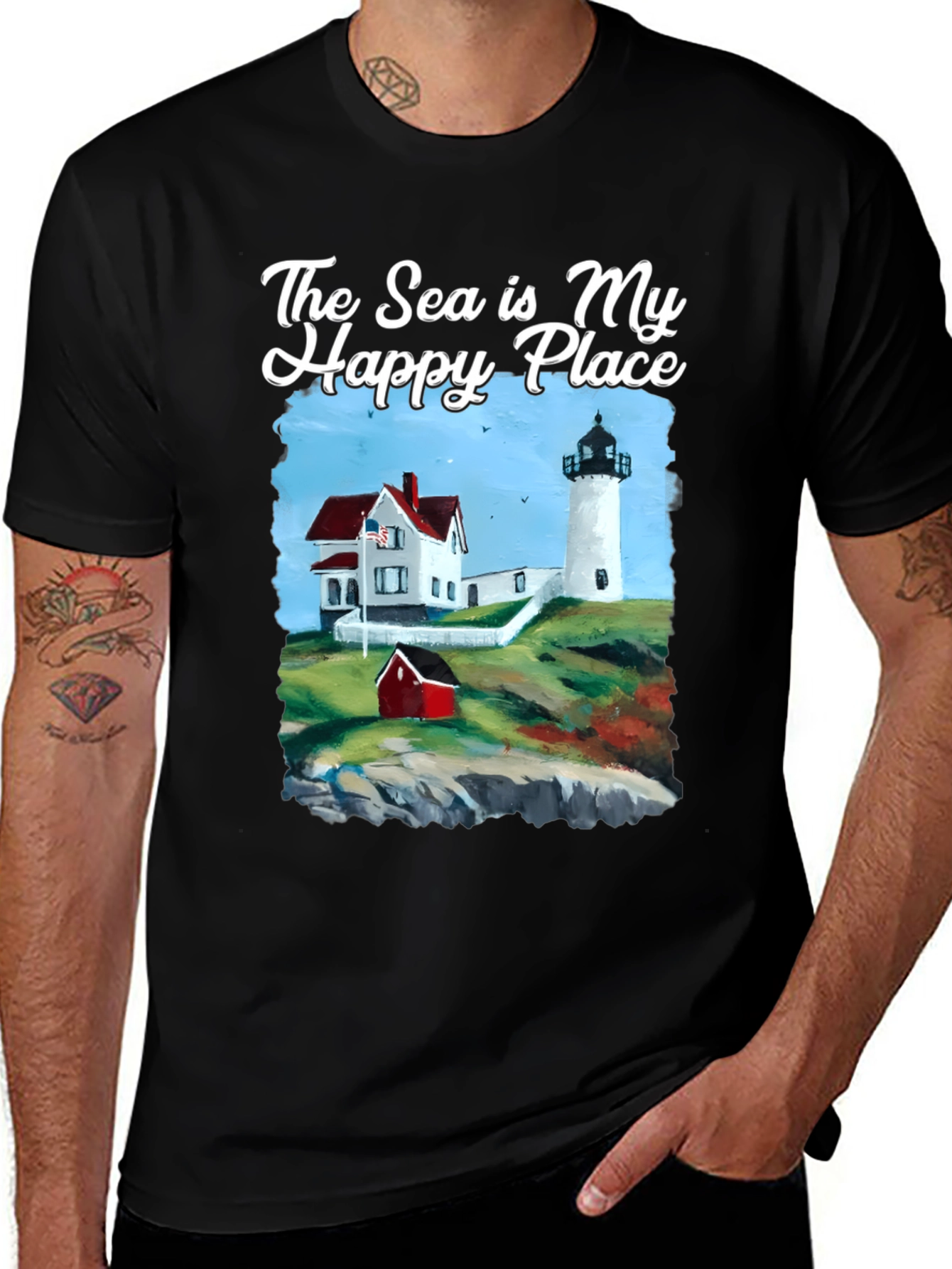 The Sea is My Happy Place T-Shirt