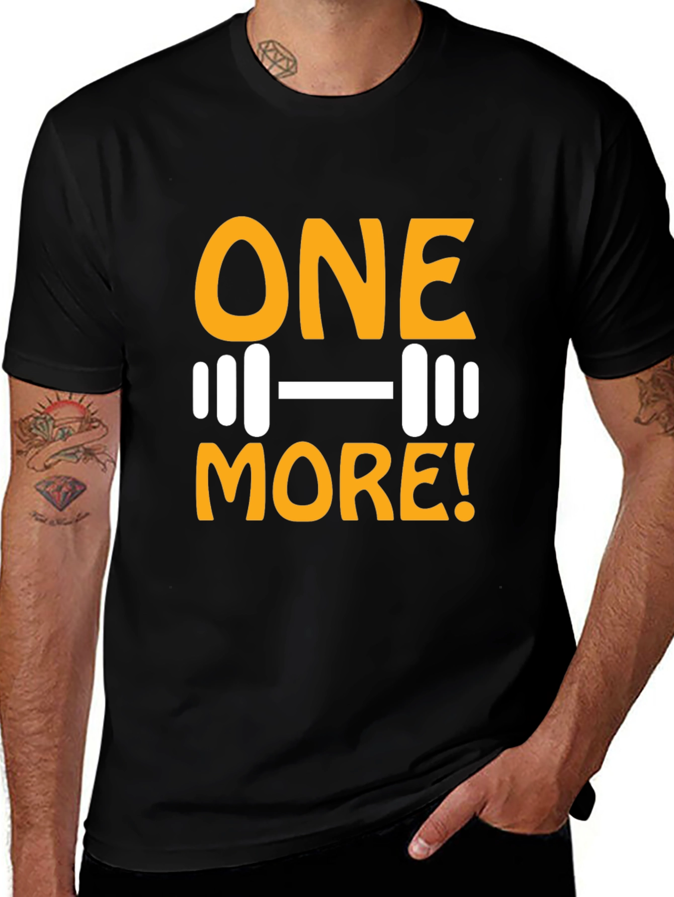 One More! Gym T-Shirt - Workout Motivation