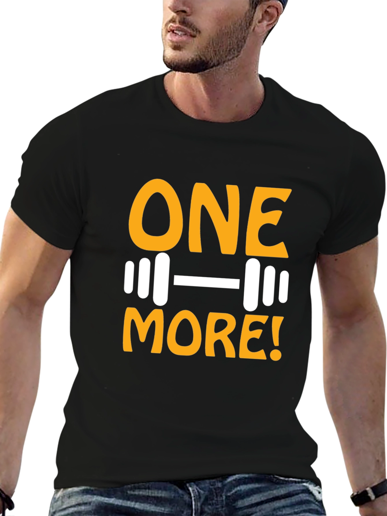 One More! Gym T-Shirt - Workout Motivation