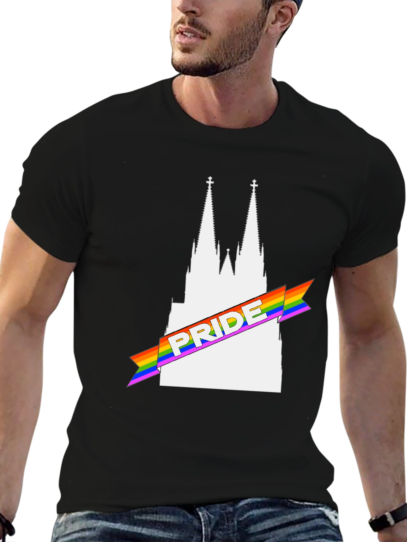 Pride T-Shirt - Cologne Cathedral LGBTQ+ Pride Tee