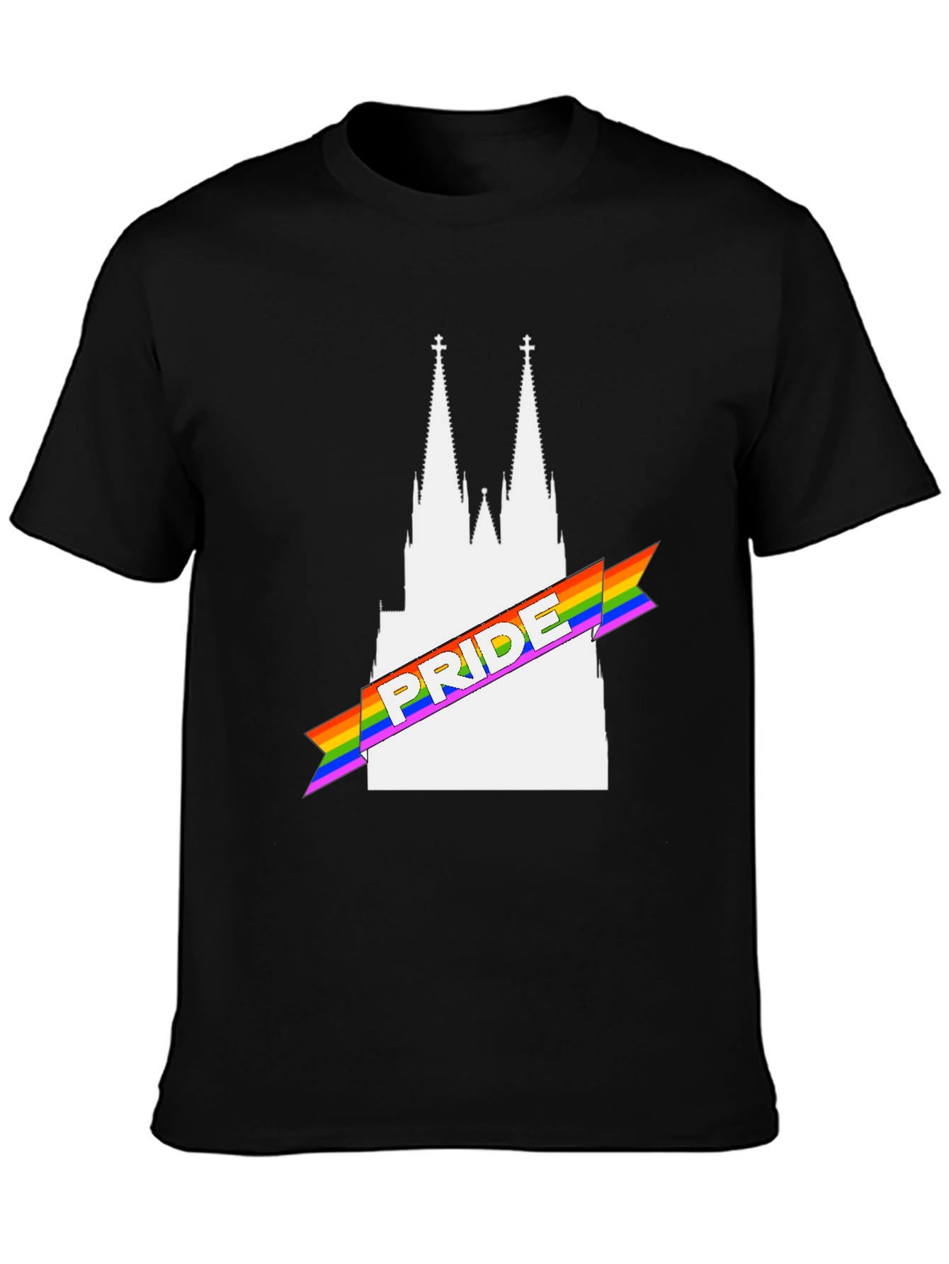Pride T-Shirt - Cologne Cathedral LGBTQ+ Pride Tee