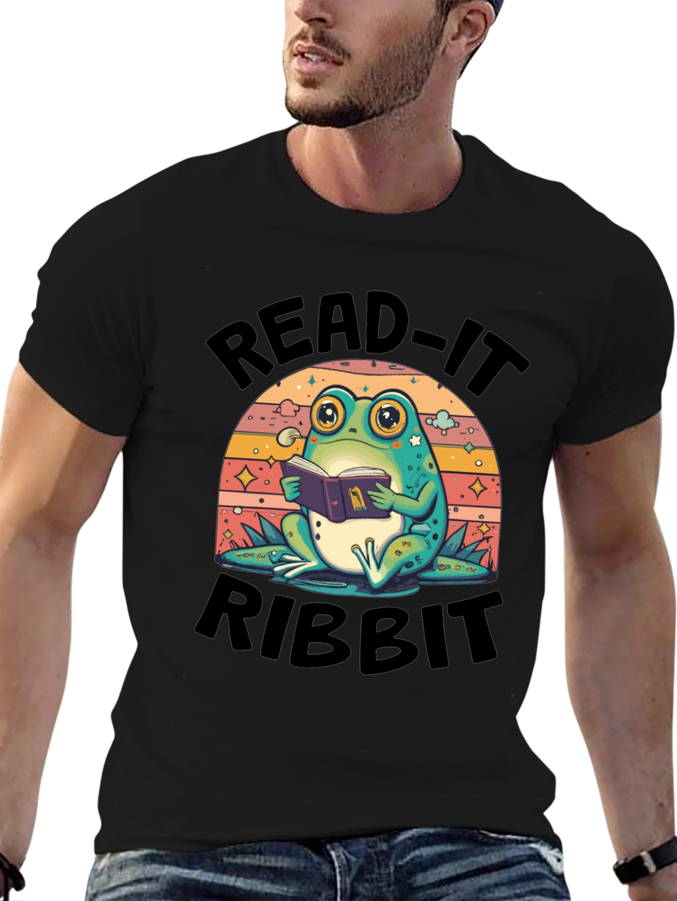 Read It Ribbit Frog T-Shirt
