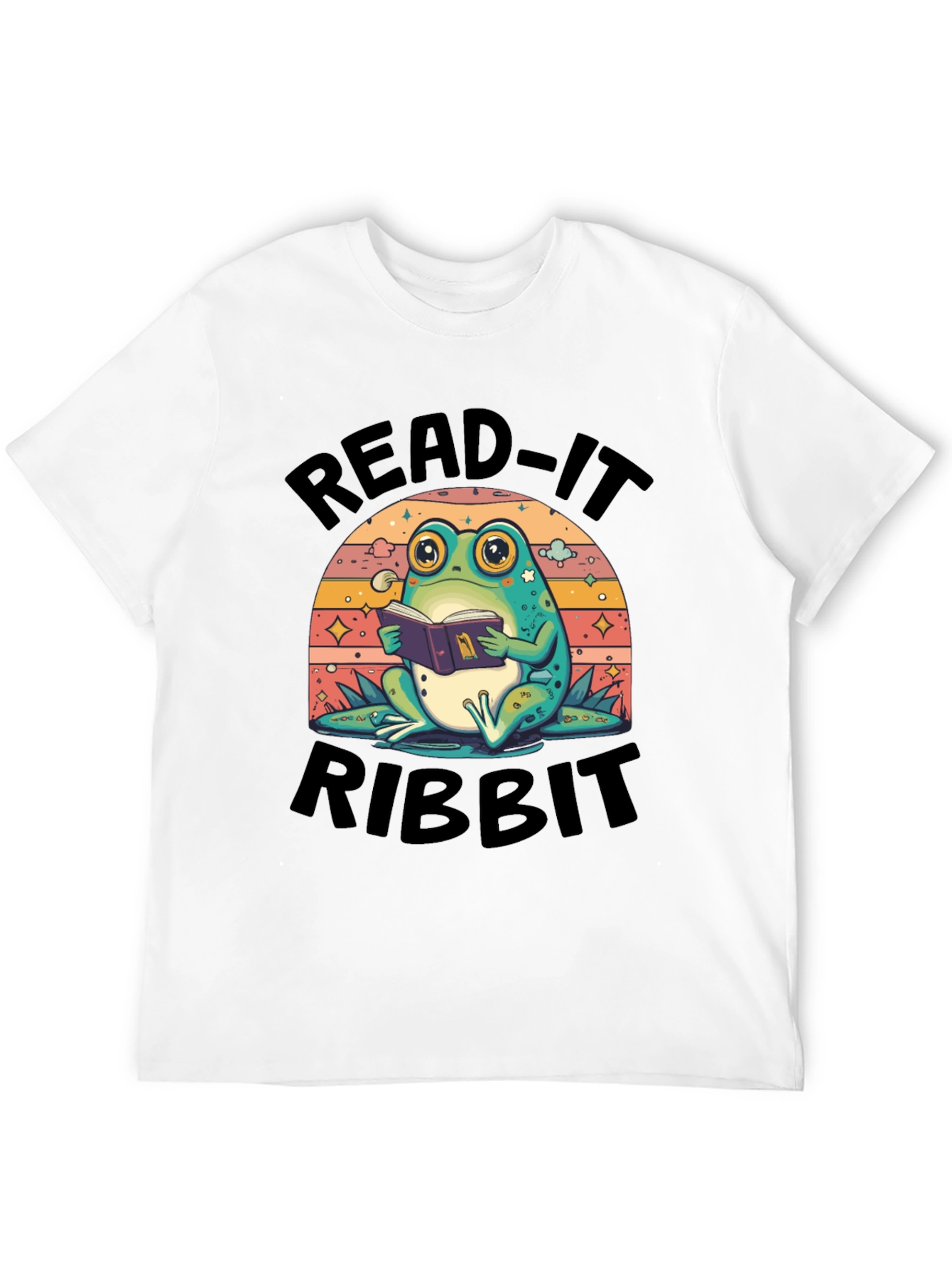 Read It Ribbit Frog T-Shirt
