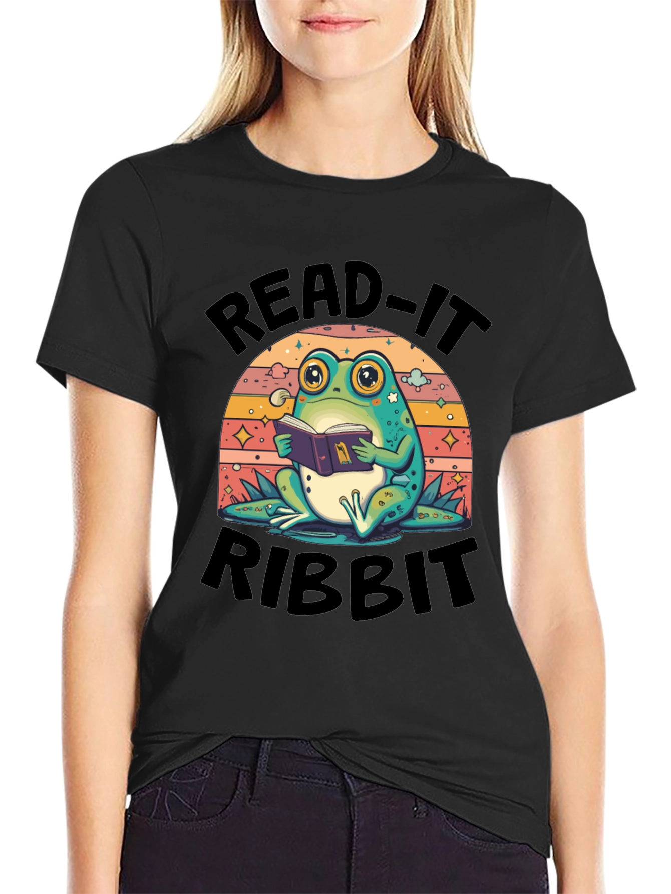 Read It Ribbit Frog T-Shirt