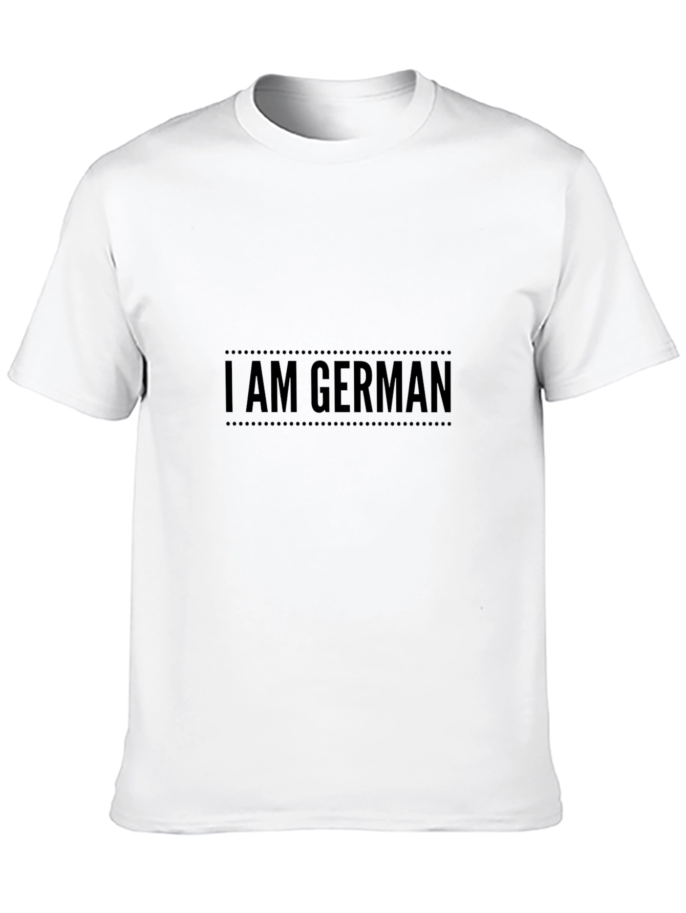 I AM GERMAN Black T-Shirt
