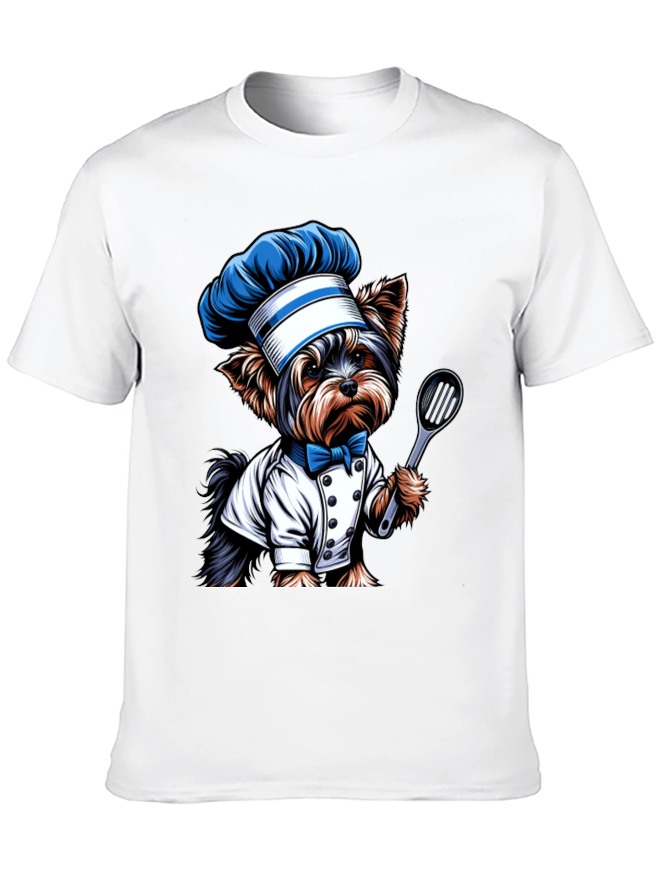 Dog Chef T-Shirt - Cute Cartoon Design
