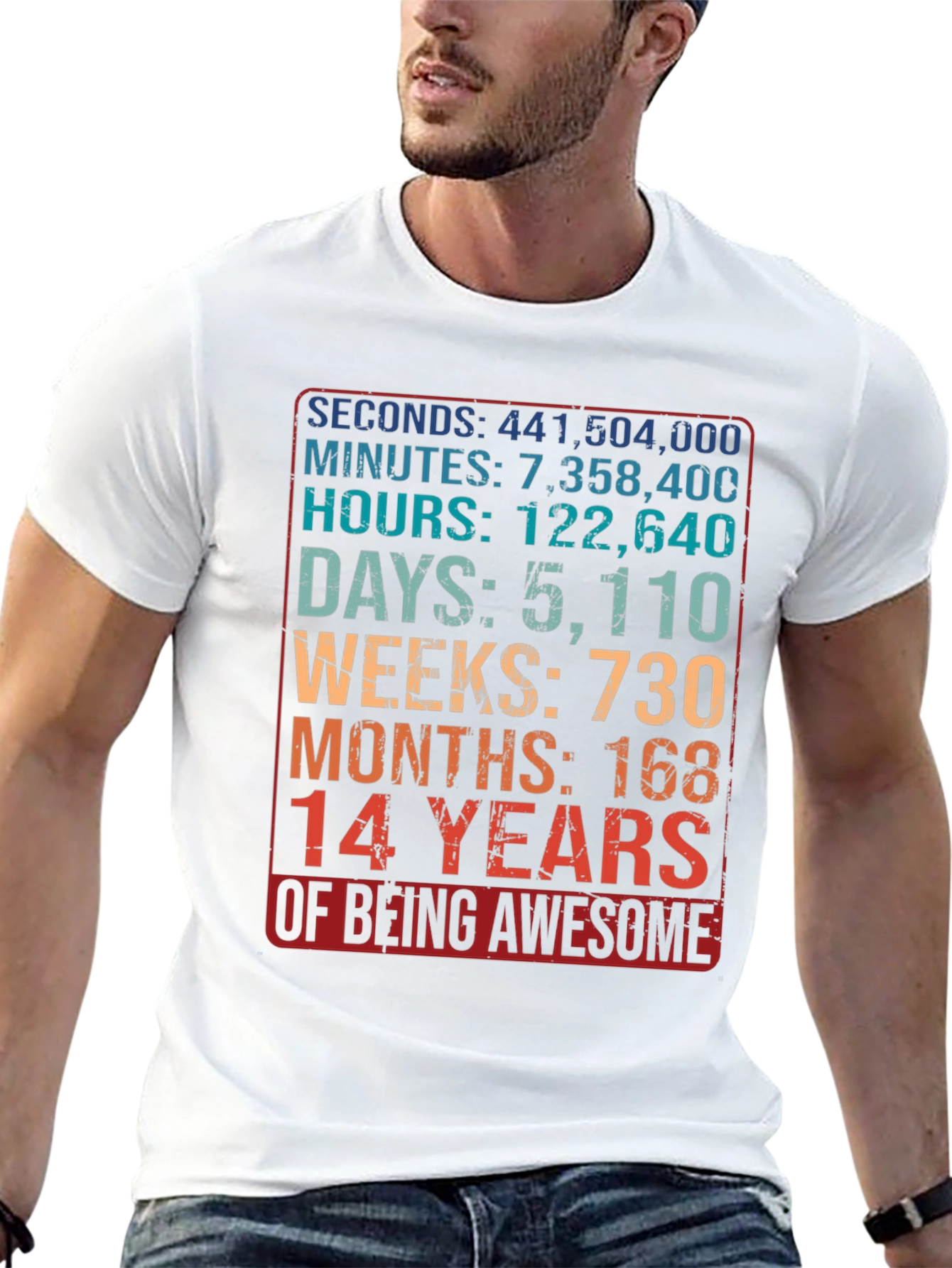 14 Years of Awesome Graphic T-Shirt