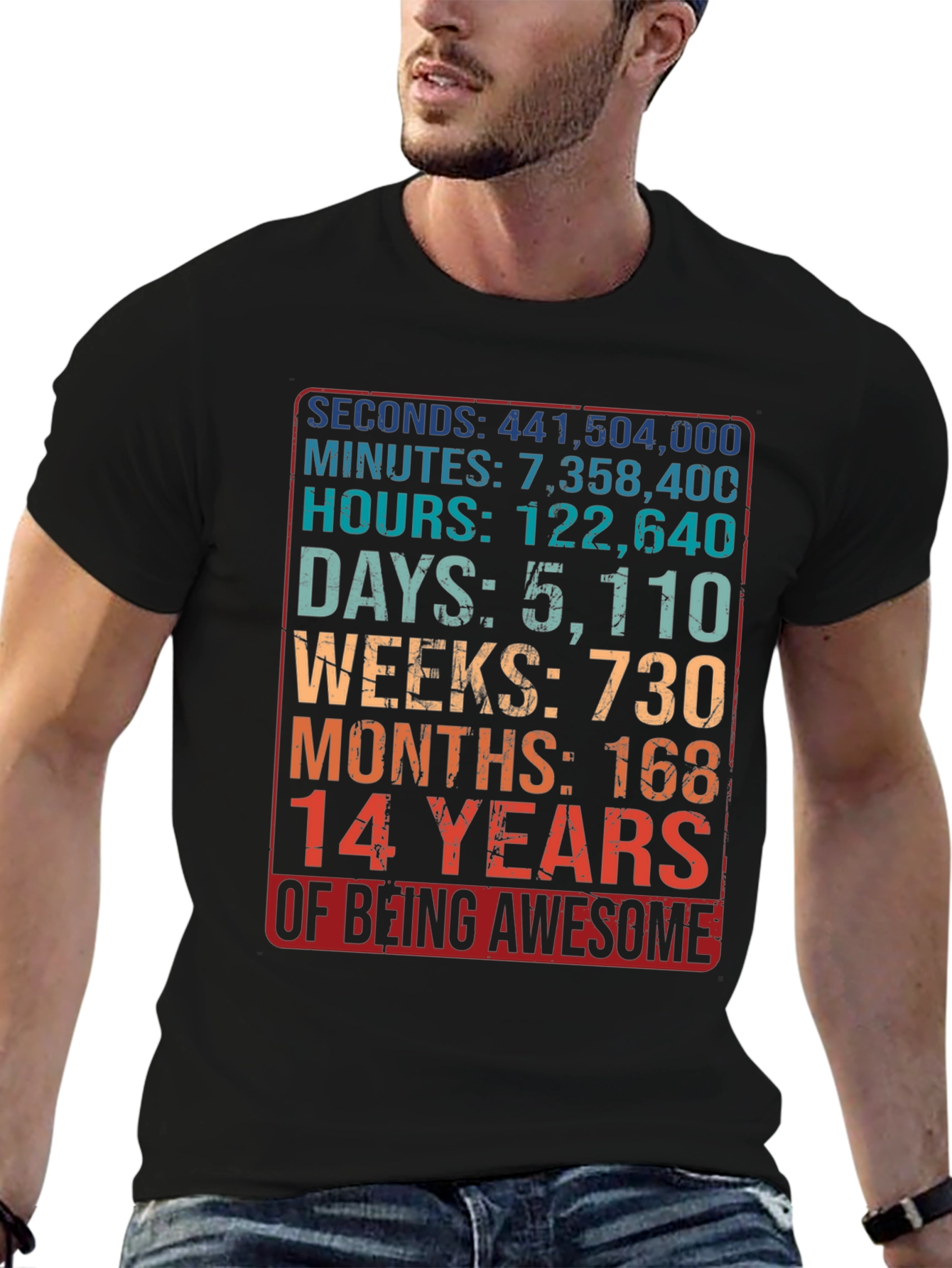 14 Years of Awesome Graphic T-Shirt