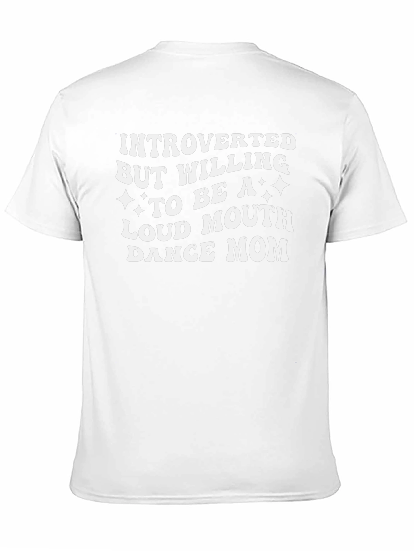 Introverted Dance Mom Graphic Tee - Black