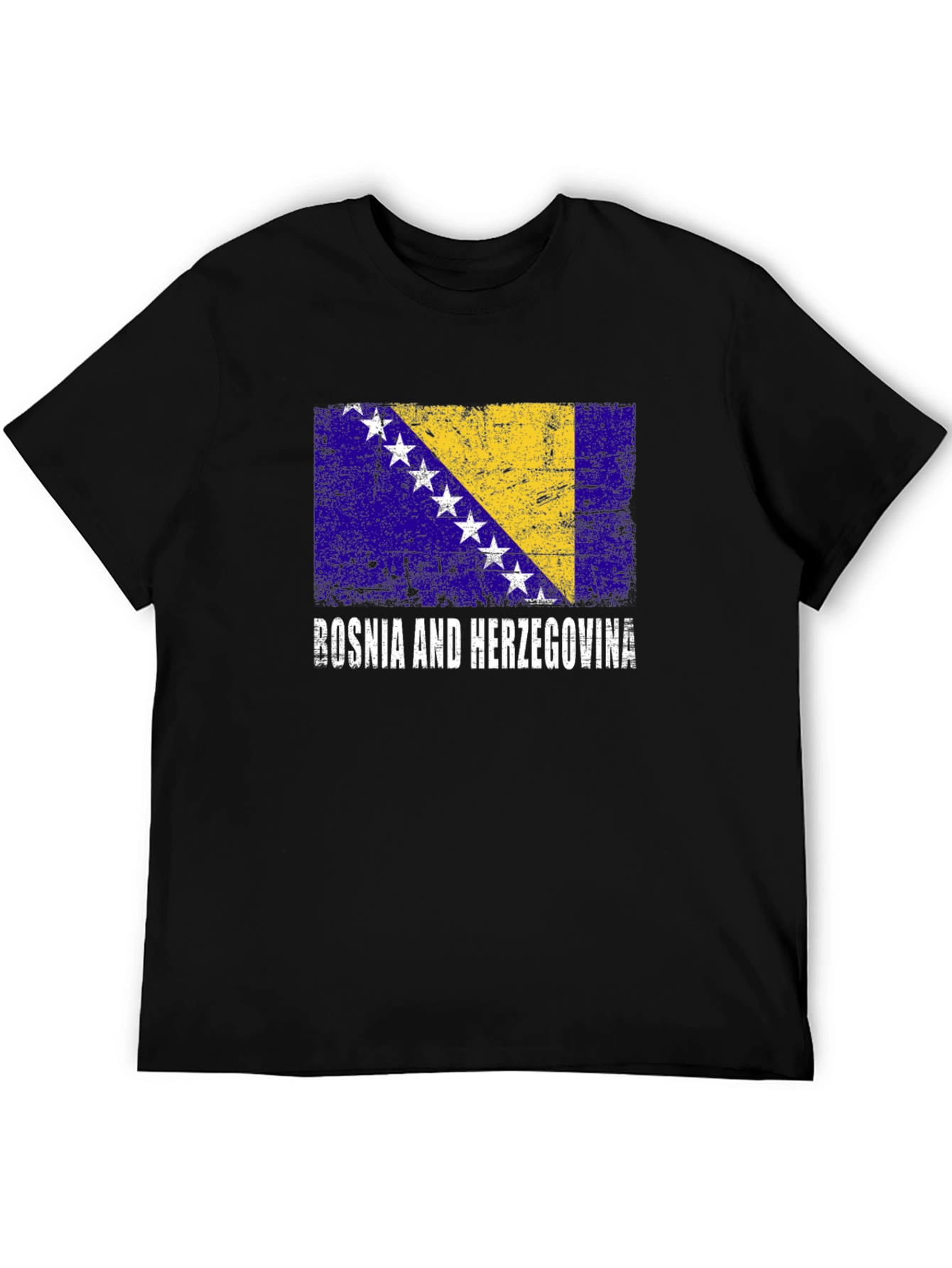Bosnia & Herzegovina Flag Graphic T-Shirt