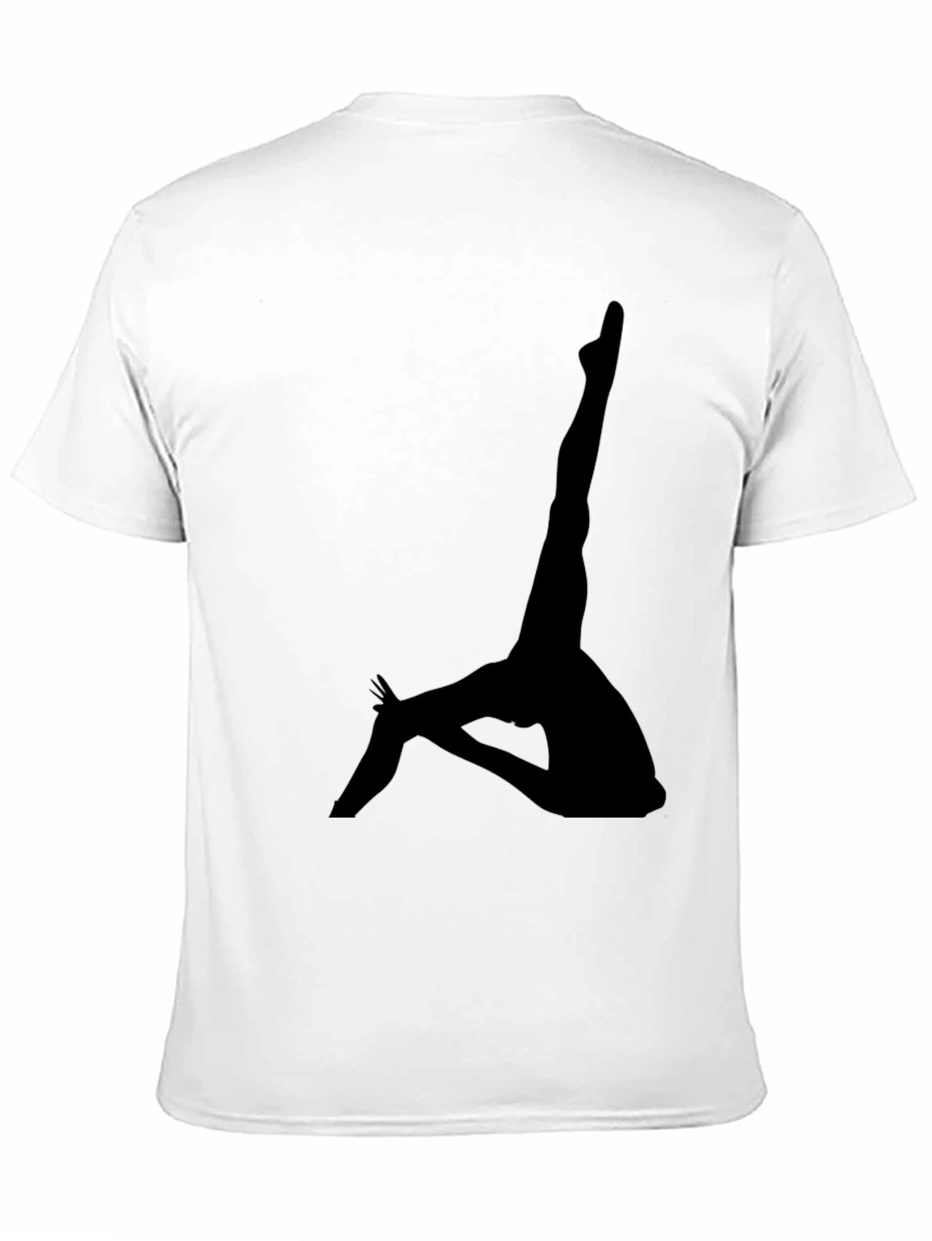 Silhouette Yoga Pose T-Shirt - Unisex Cotton Tee