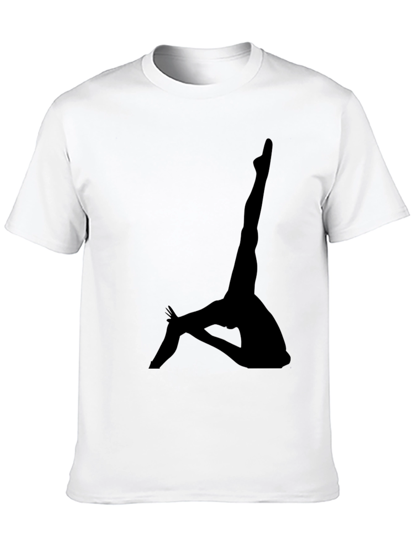 Silhouette Yoga Pose T-Shirt - Unisex Cotton Tee