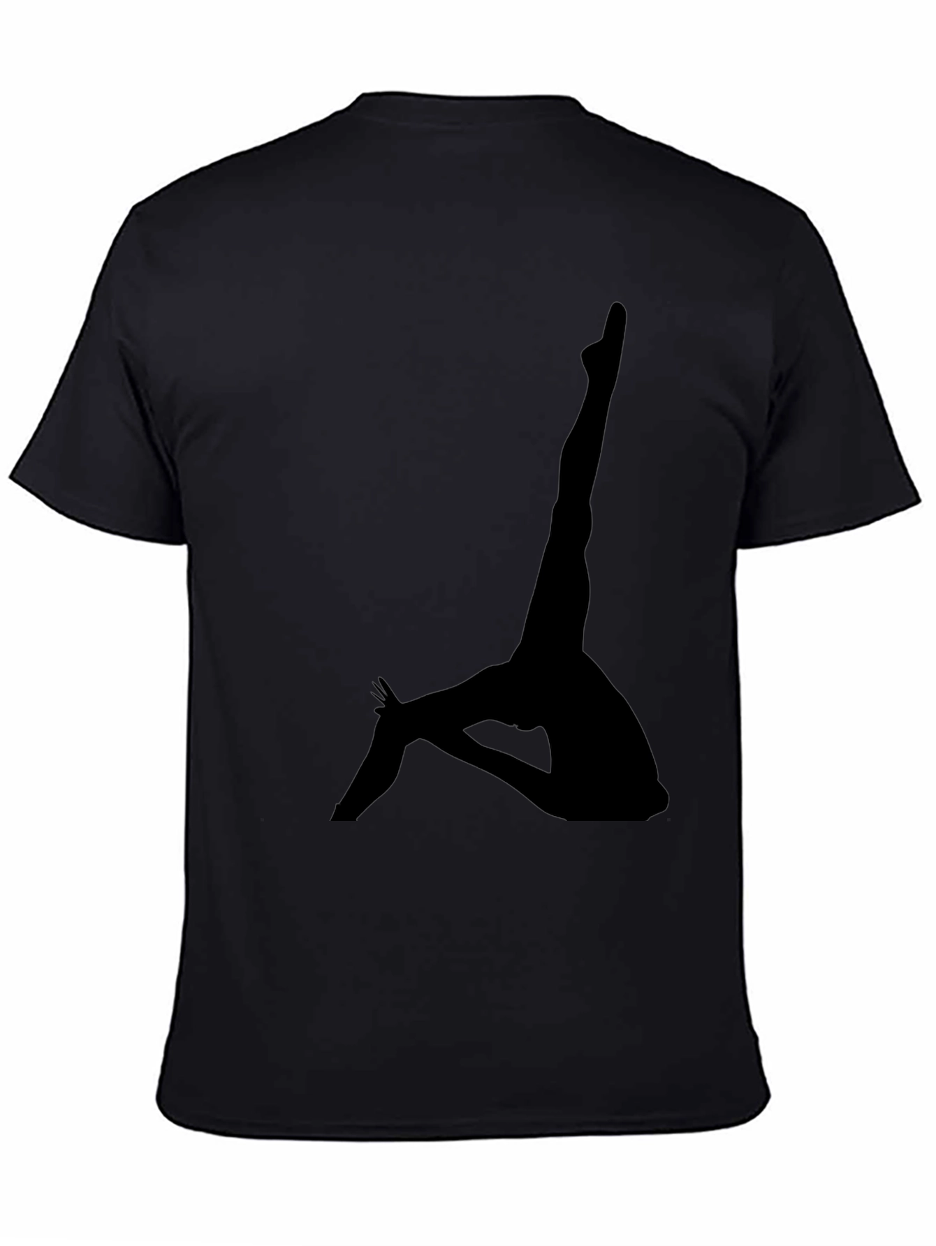 Silhouette Yoga Pose T-Shirt - Unisex Cotton Tee