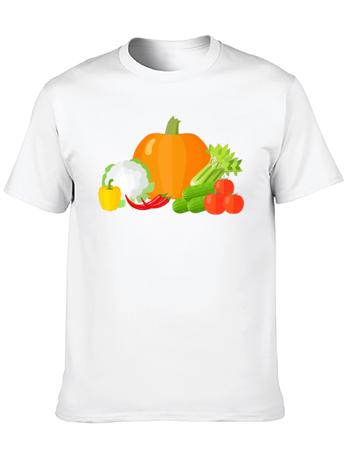 Vegetable Medley Graphic Tee - Black