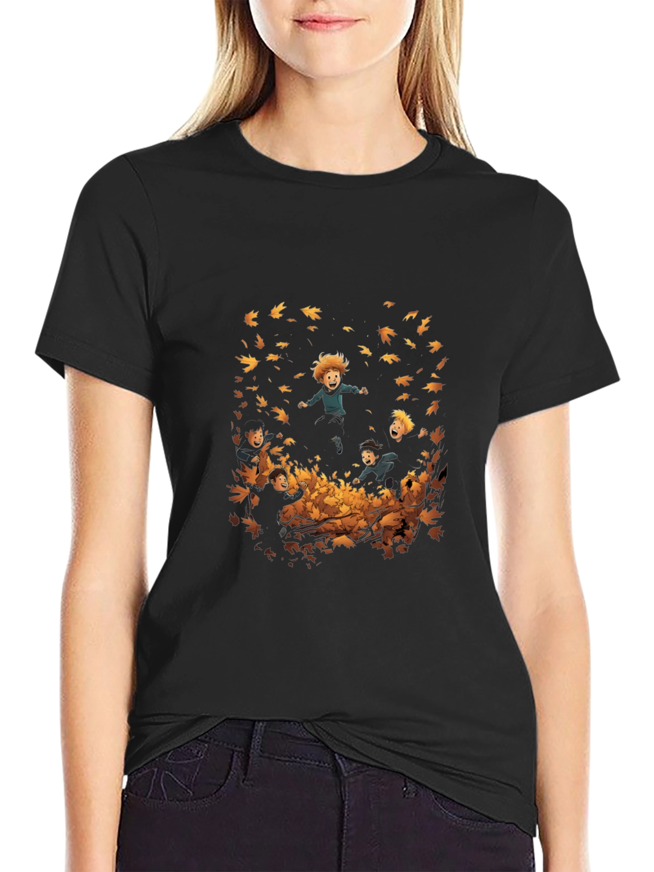Autumn Leaf Pile T-Shirt