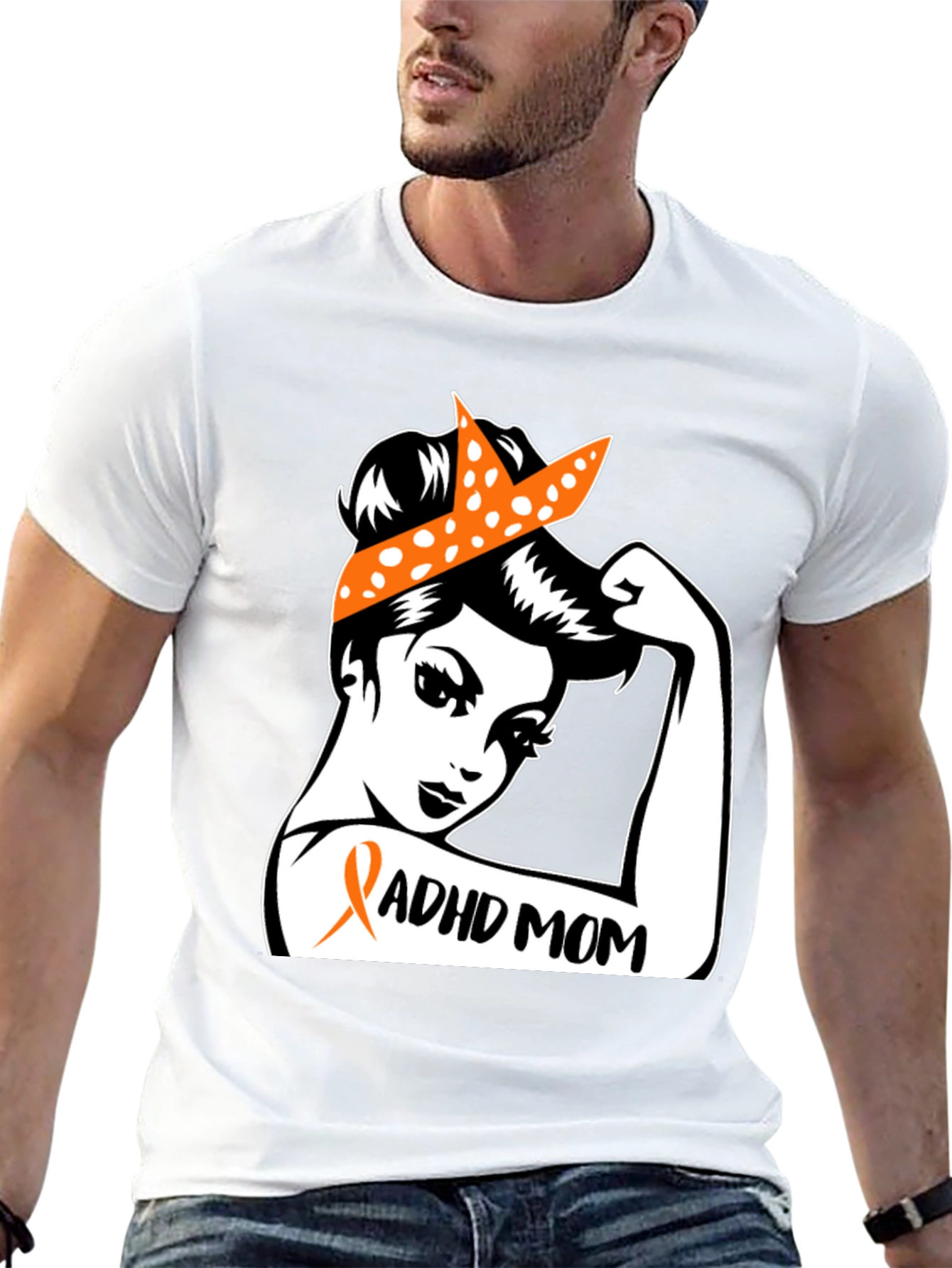 ADHD Mom T-Shirt - Support Awareness