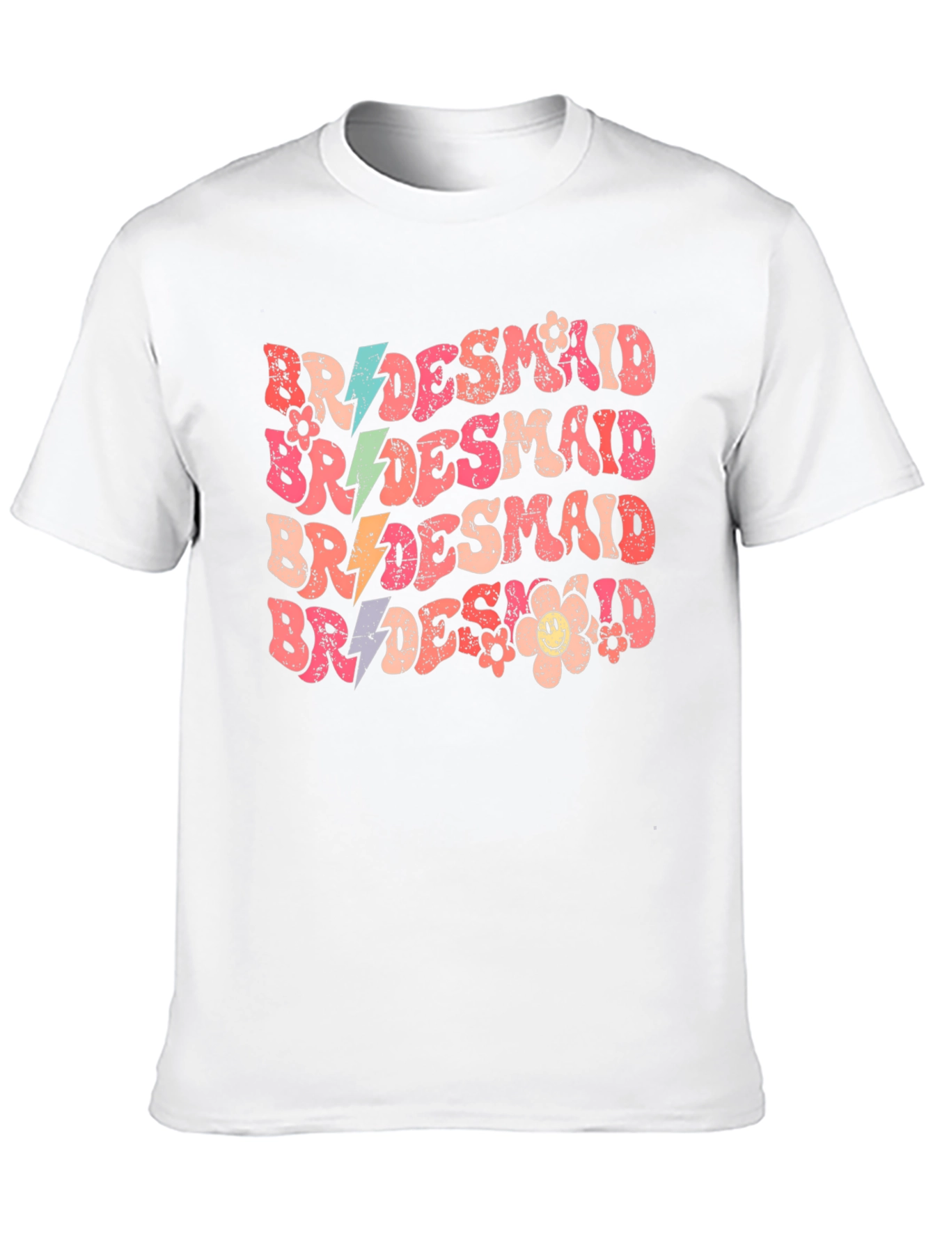 Bridesmaid Retro T-Shirt