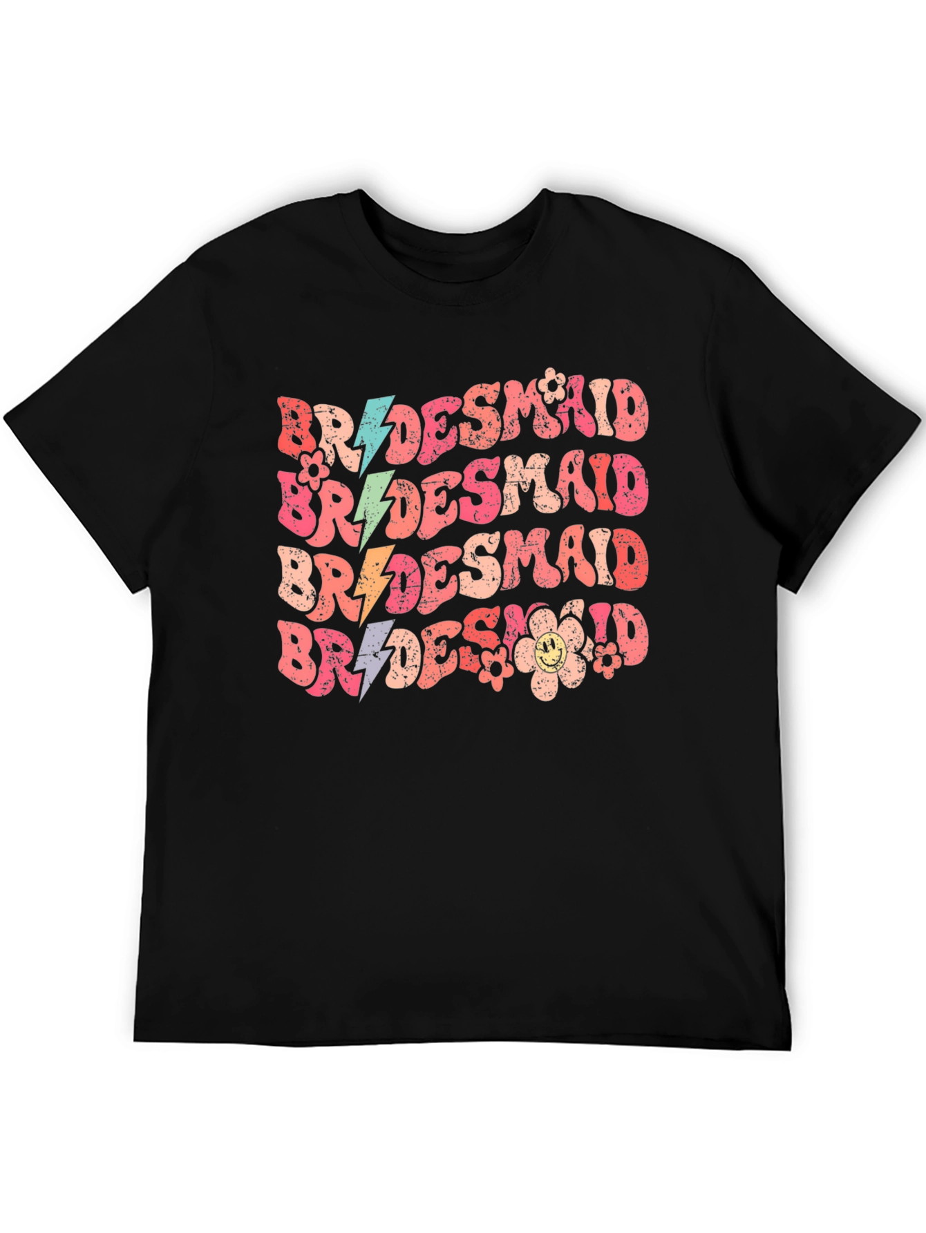 Bridesmaid Retro T-Shirt