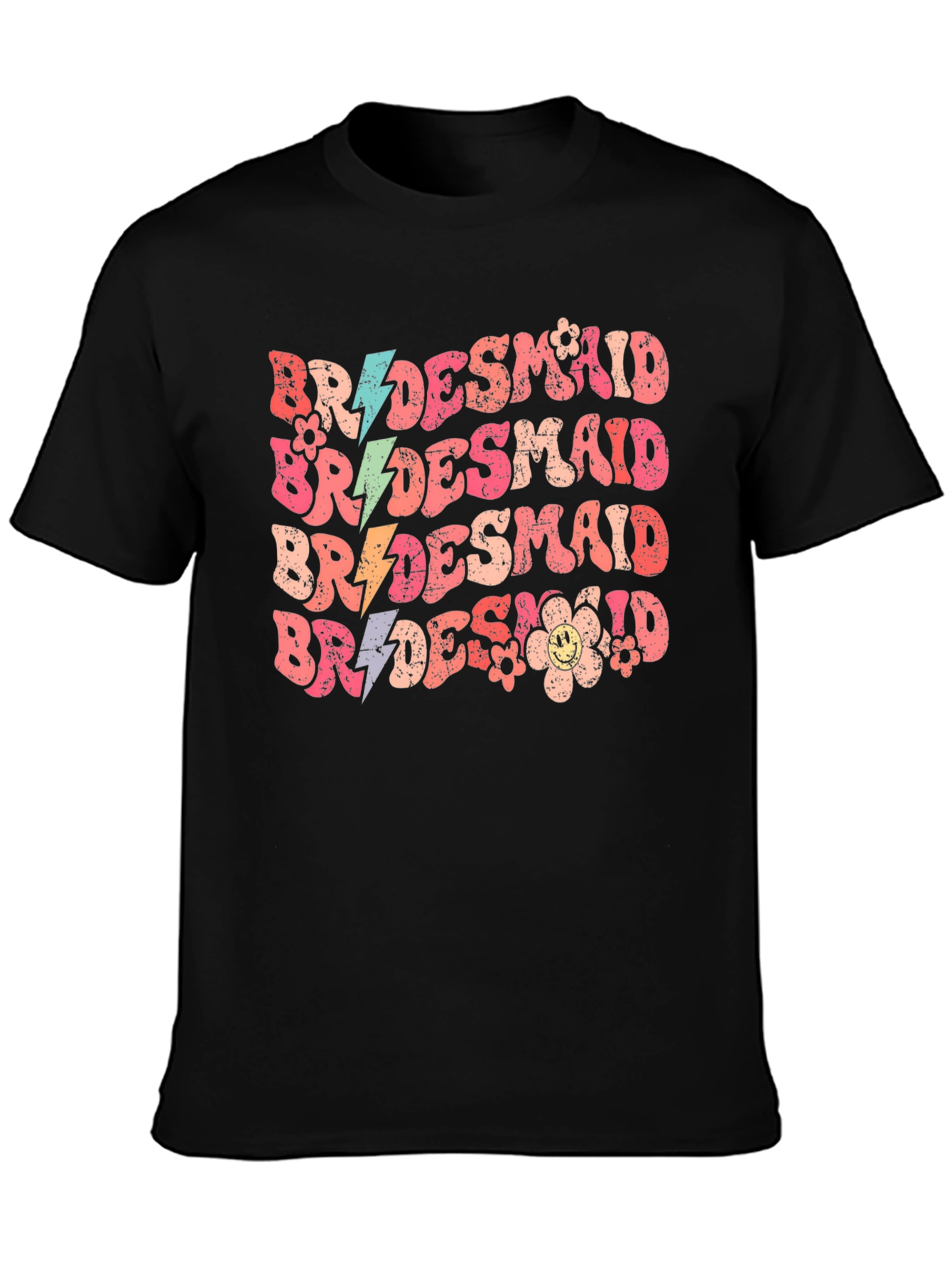 Bridesmaid Retro T-Shirt