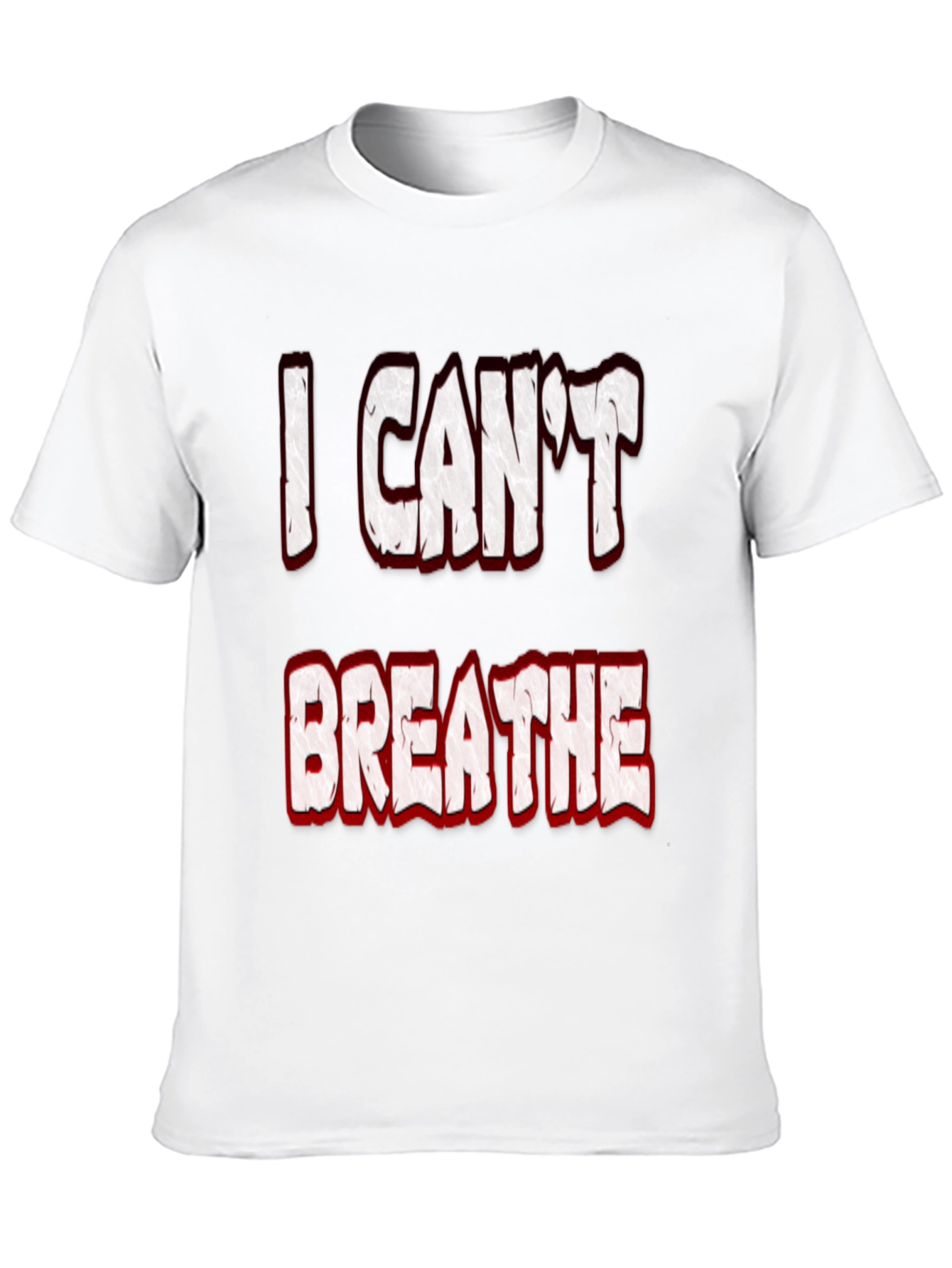 I Cant Breathe Graphic Tee - Black